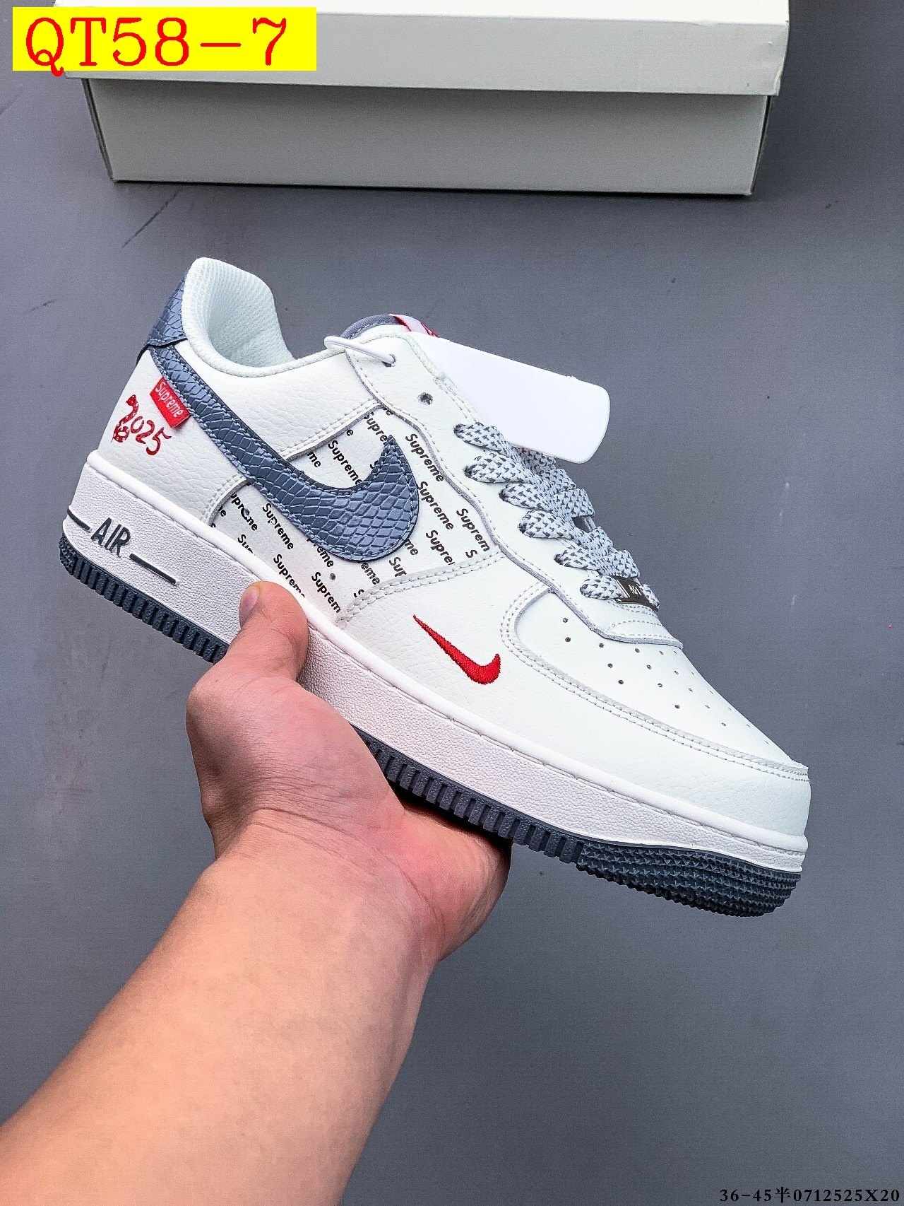 46$ Nike Air Force 1 Low size 36-45 half 425060 QT58 gallery