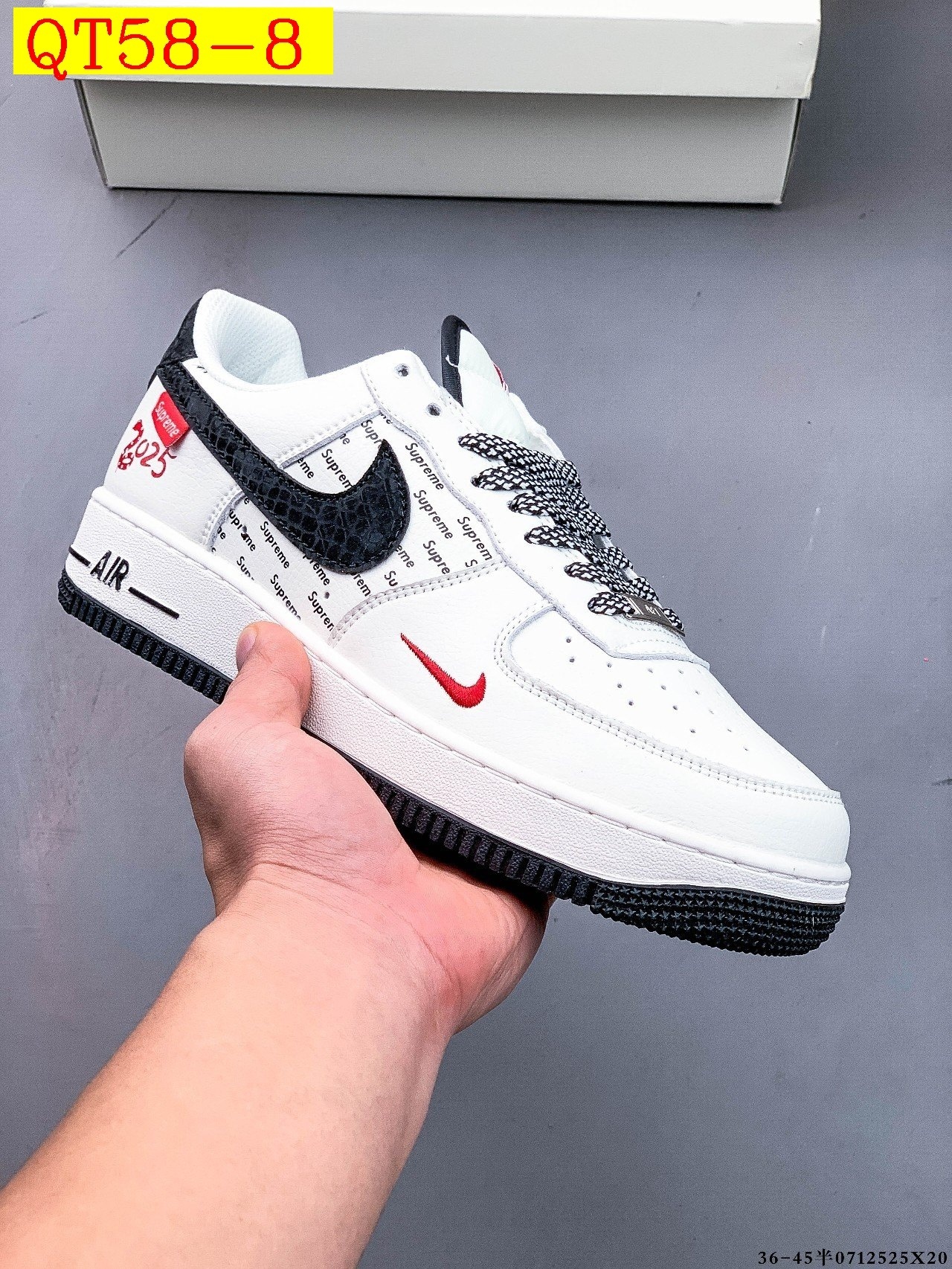 46$ Nike Air Force 1 Low size 36-45 half 425060 QT58 gallery