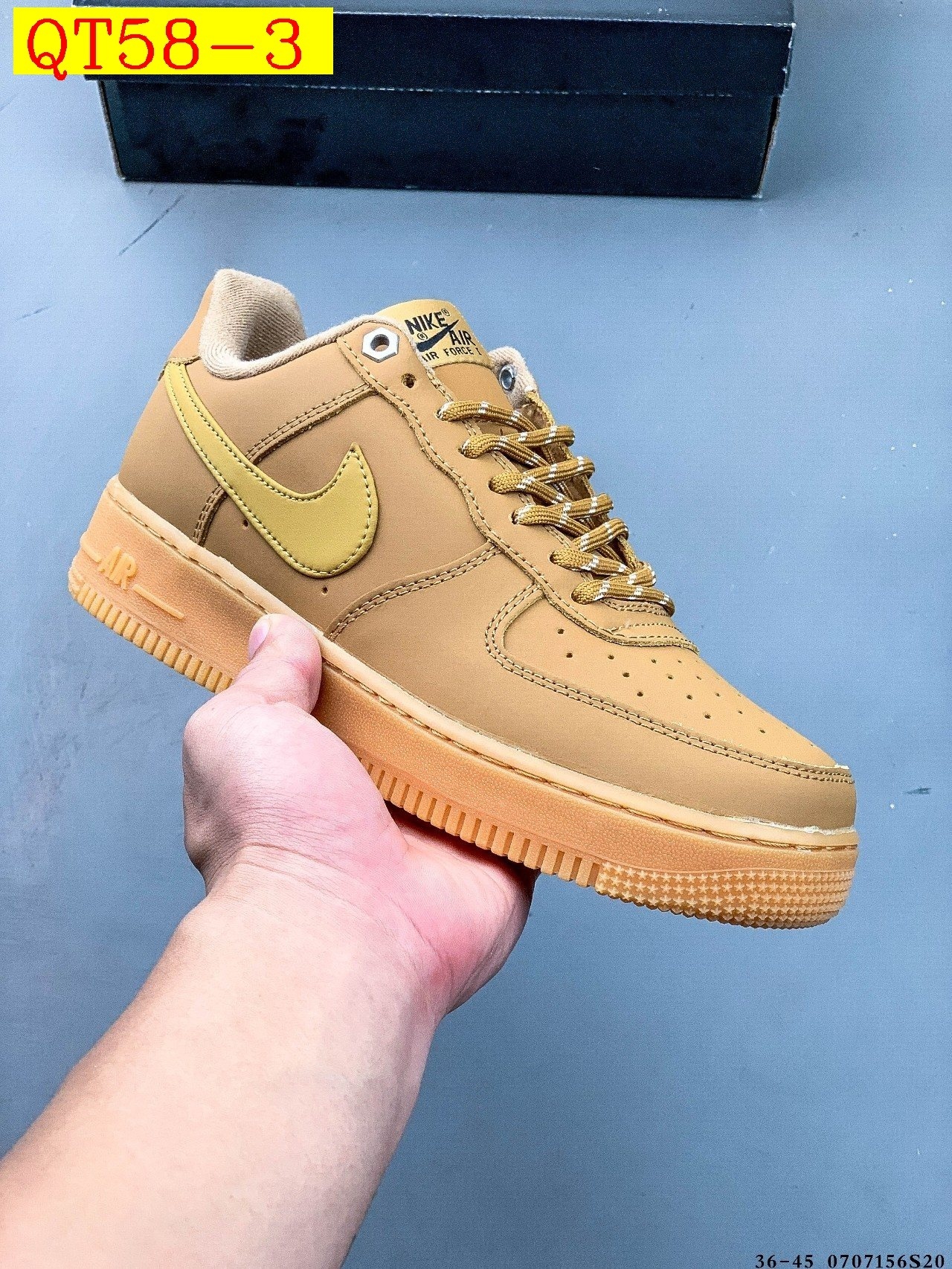 46$ Nike Air Force 1 Low size 36-45 half 425060 QT58 gallery