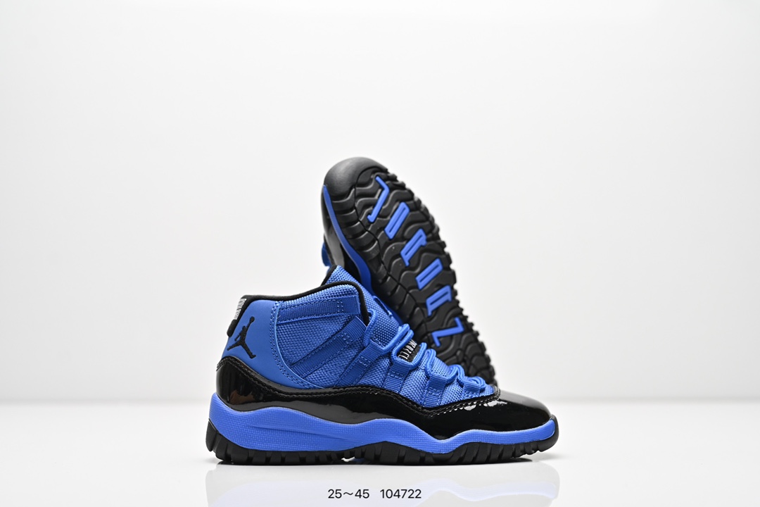 46$ Nike Air Jordan 11Retro for kids size 25-35 728520 CDT258 gallery