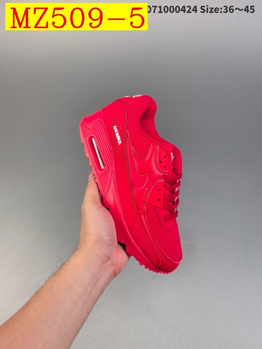 46$ Nike Air Max 90 EssentialWhite Red size 36-45 621000 MZ509 gallery