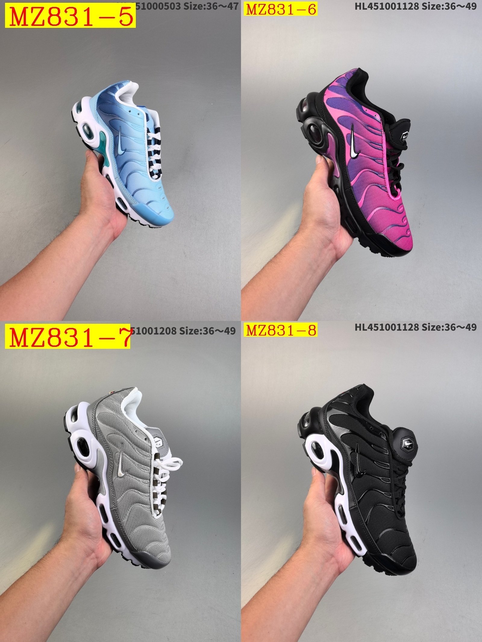 46$ Nike Air Max Plus size 36-46 521210 MZ831 gallery
