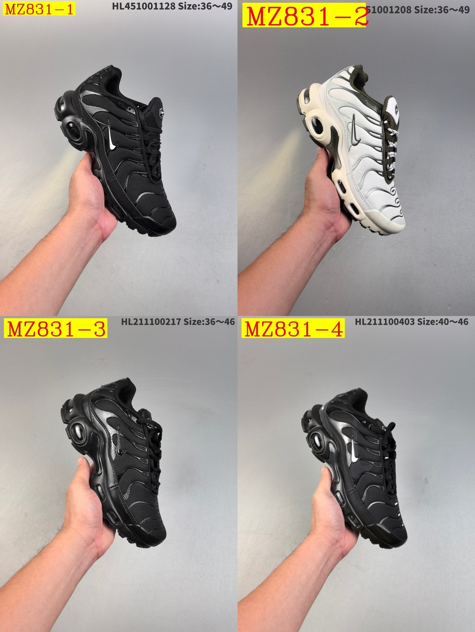 46$ Nike Air Max Plus size 36-46 521210 MZ831 gallery