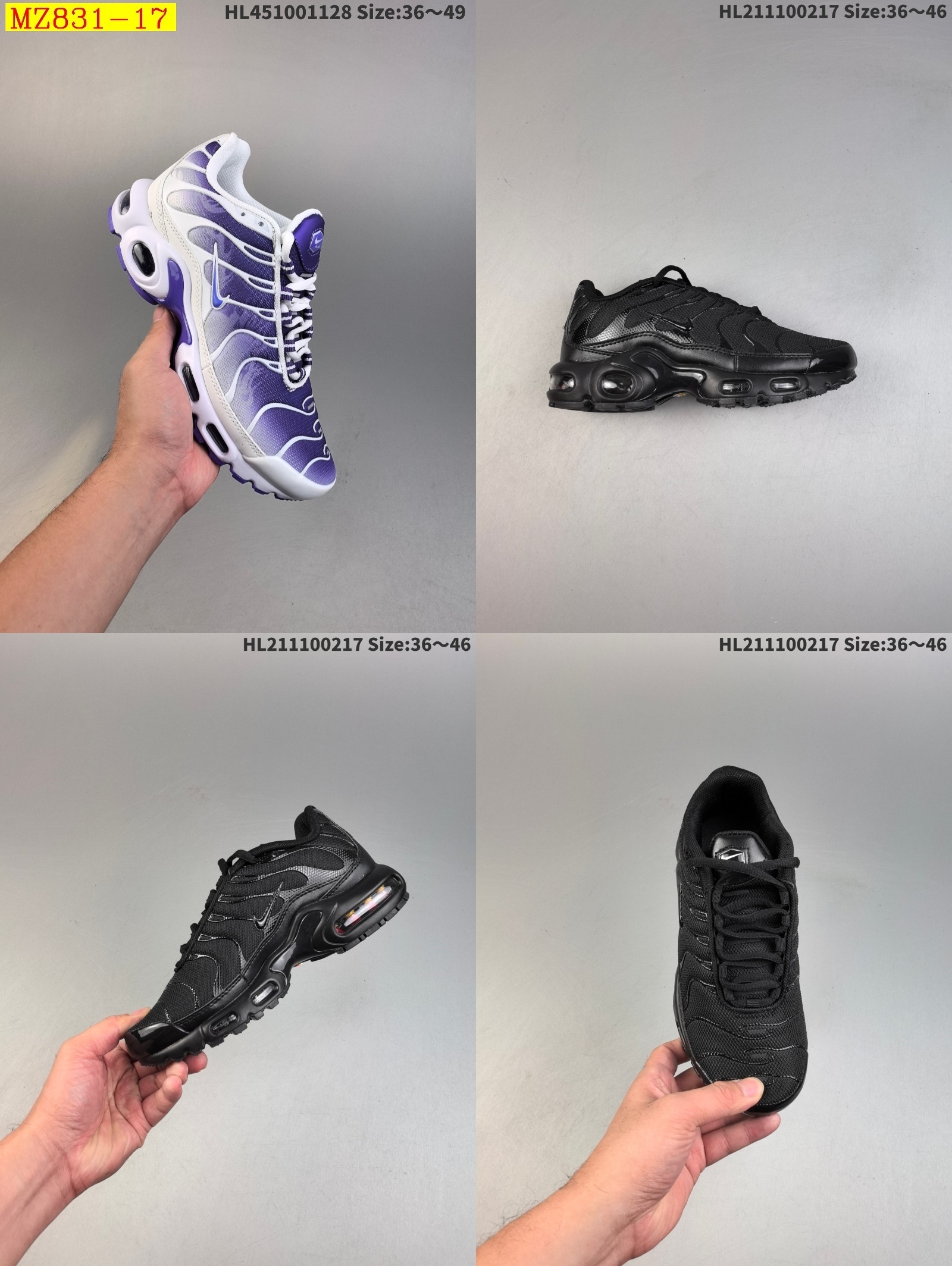 46$ Nike Air Max Plus size 36-46 521210 MZ831 gallery