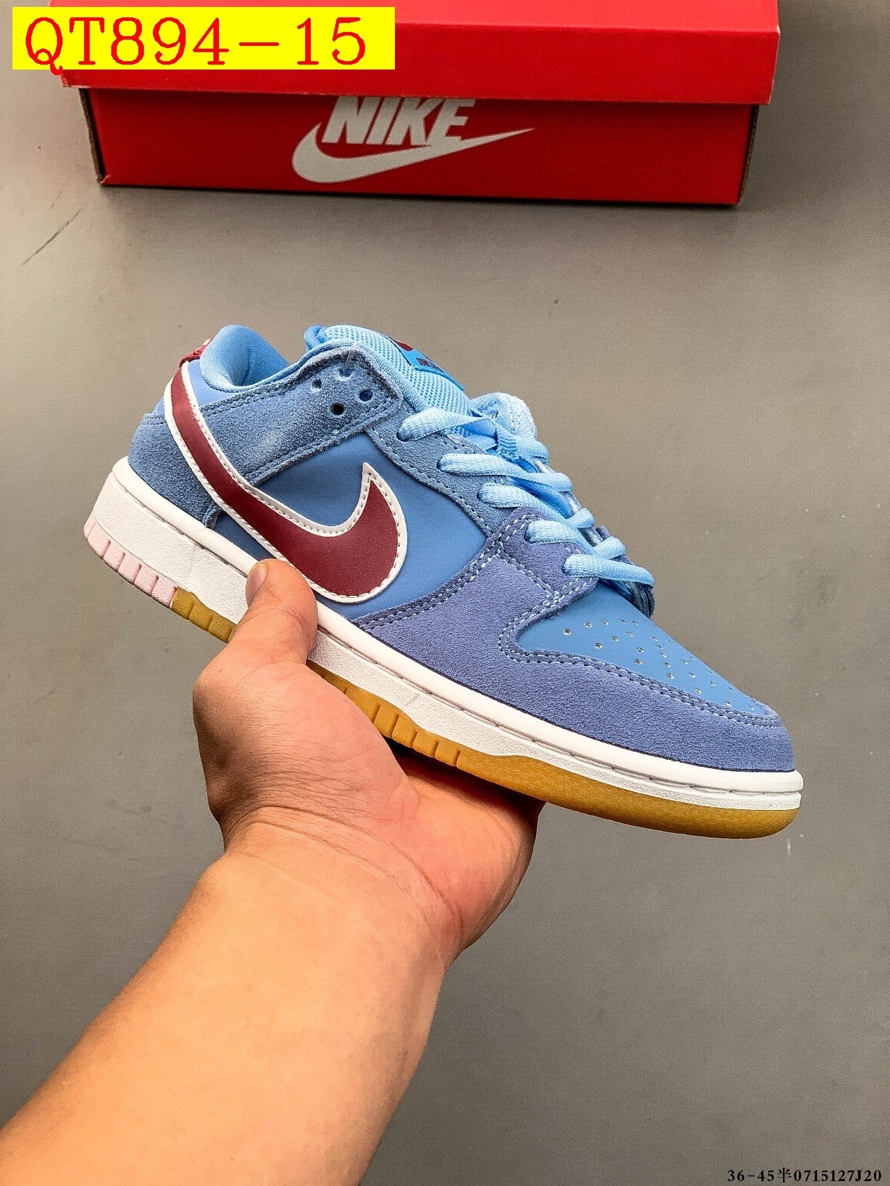 46$ Nike Dunk SB Low size 36-45 half 022050 QT894 gallery