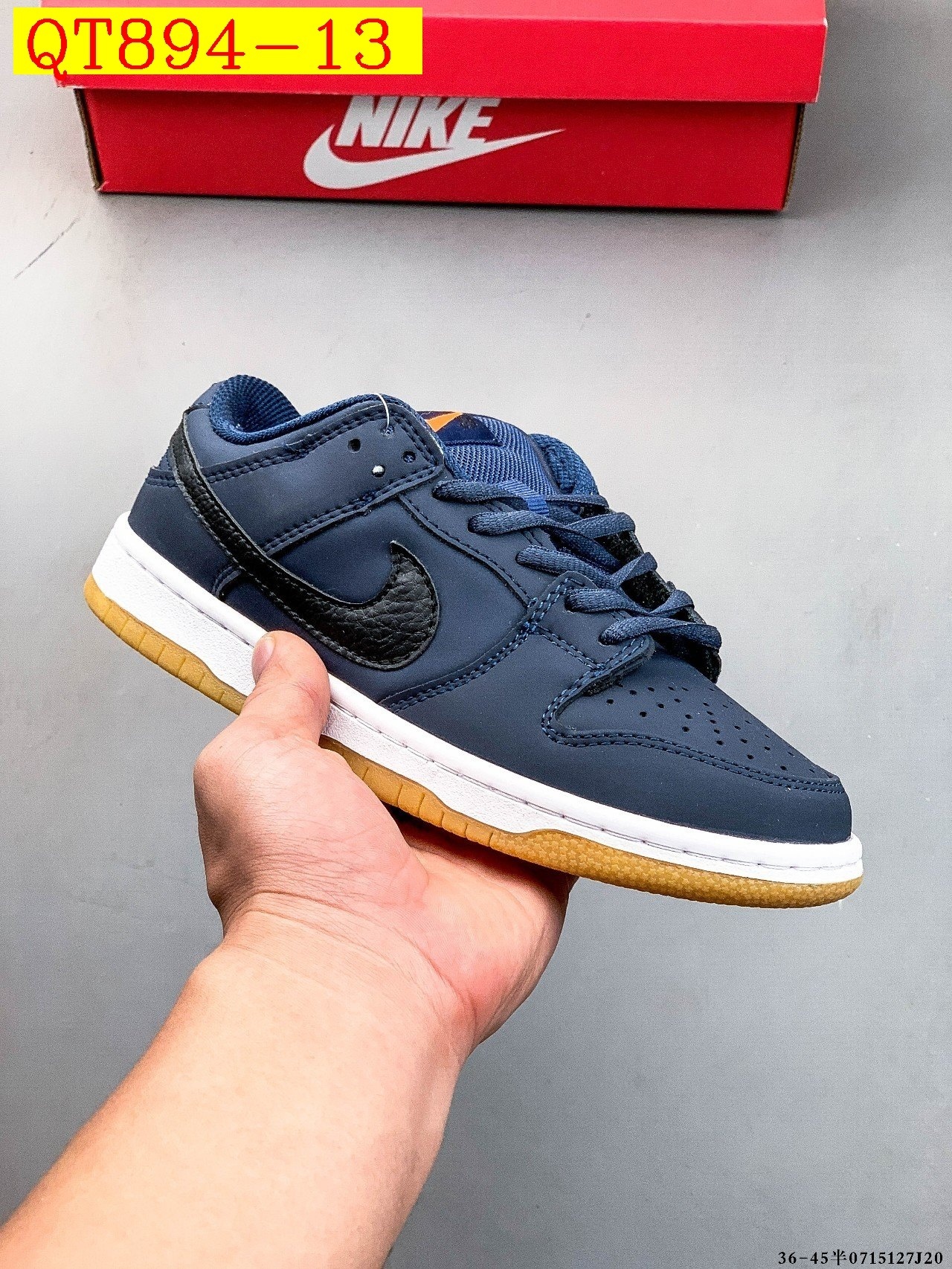 46$ Nike Dunk SB Low size 36-45 half 022050 QT894 gallery