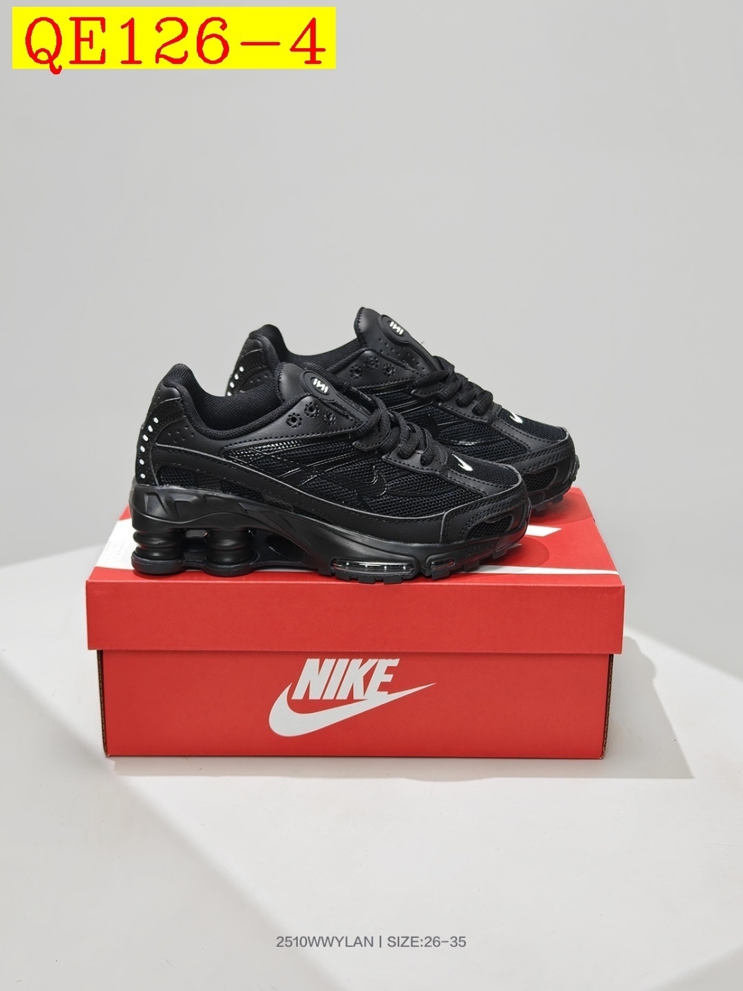 46$ Nike Shox Ride 2 SP for kids Size 26-35 527350 QE126 gallery