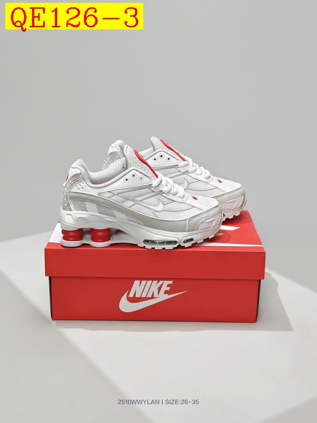 46$ Nike Shox Ride 2 SP for kids Size 26-35 527350 QE126 gallery