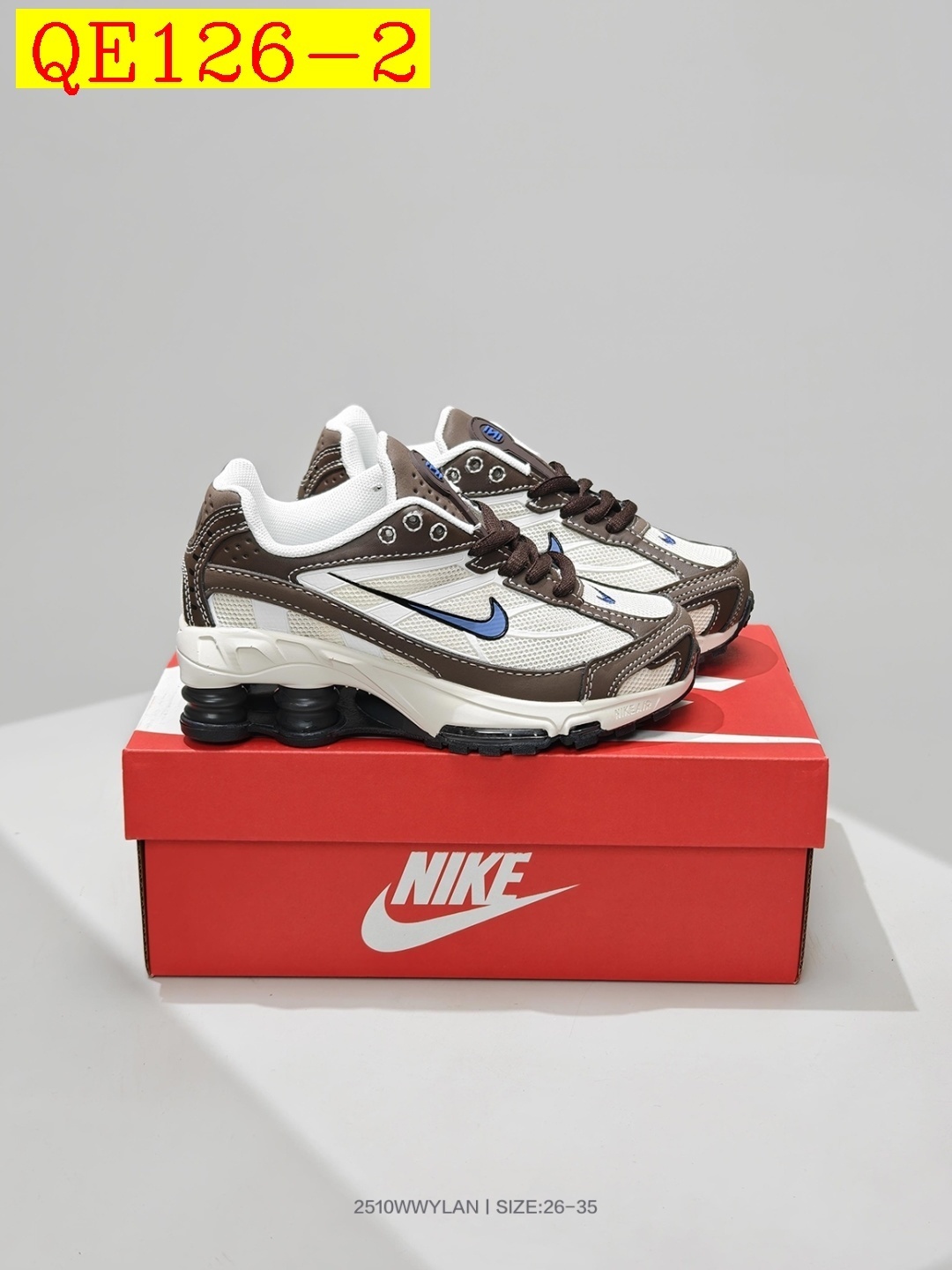 46$ Nike Shox Ride 2 SP for kids Size 26-35 527350 QE126 gallery