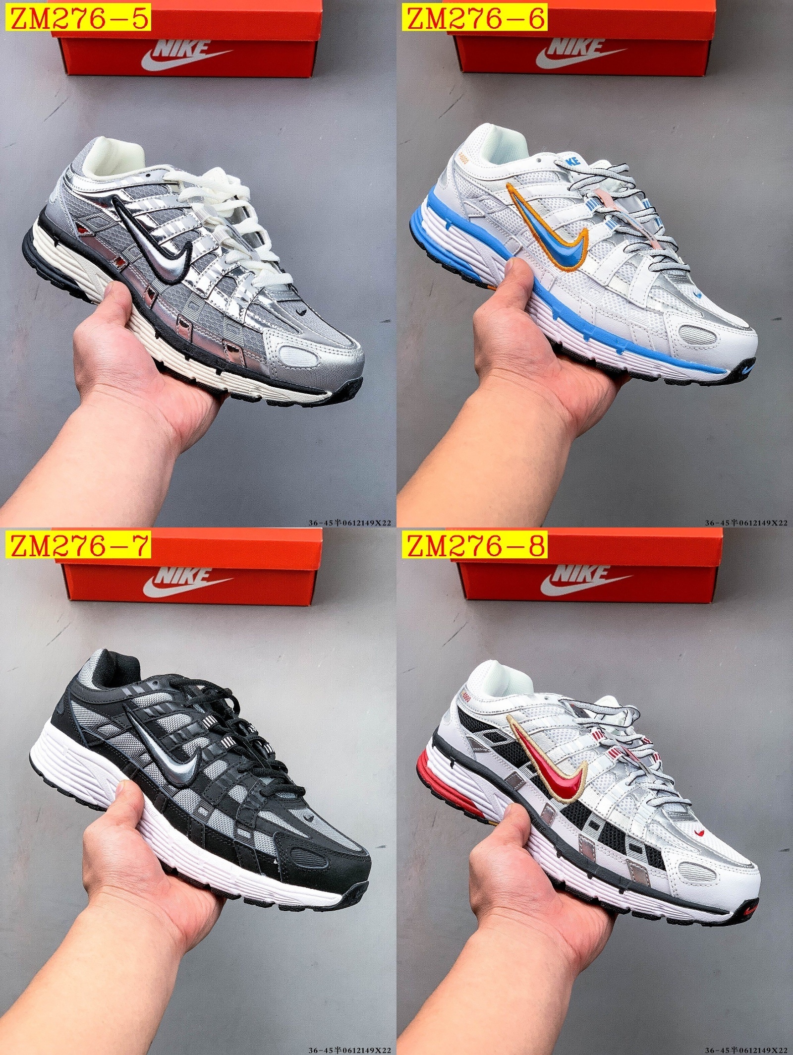 46$ Nike W P-6000 Size 36-45 half 828230 ZM276 gallery