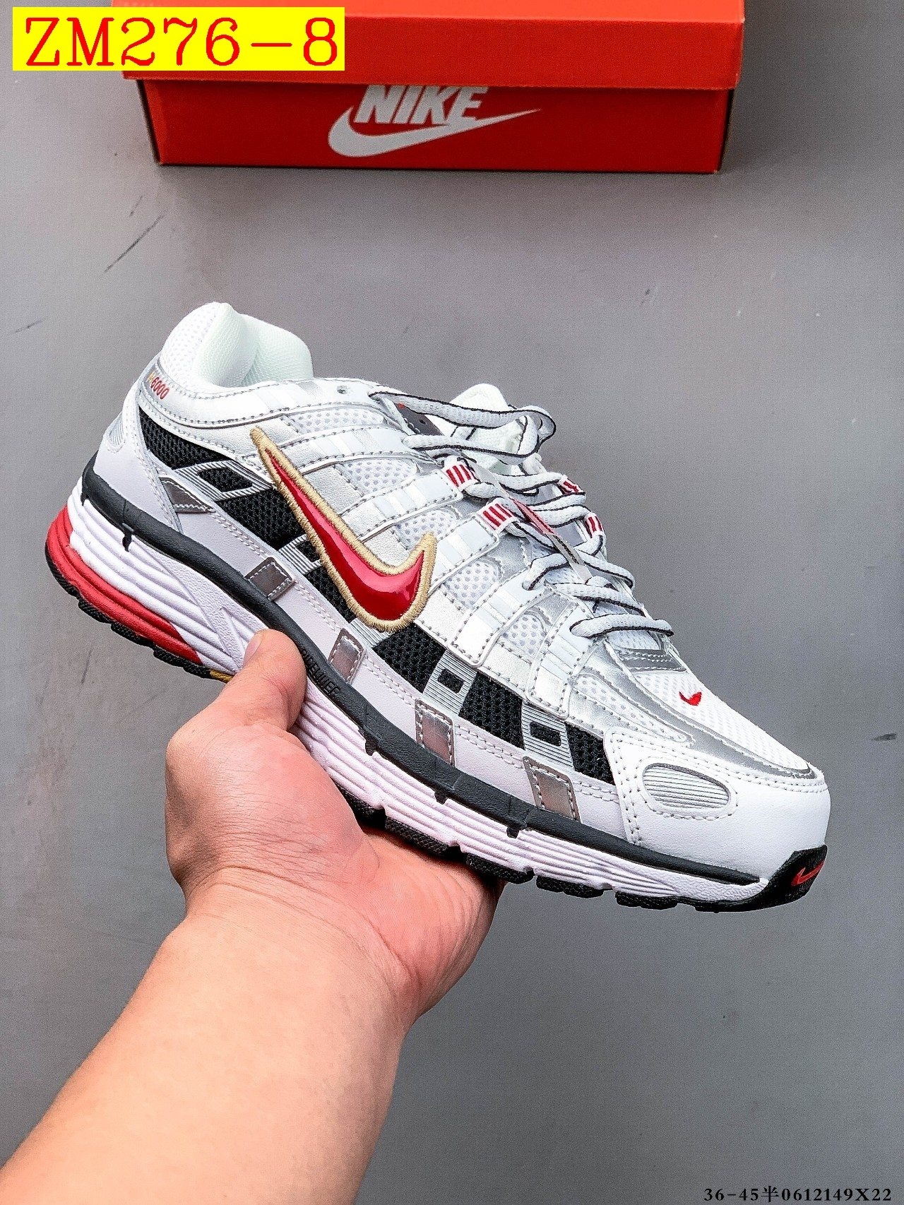 46$ Nike W P-6000 Size 36-45 half 828230 ZM276 gallery