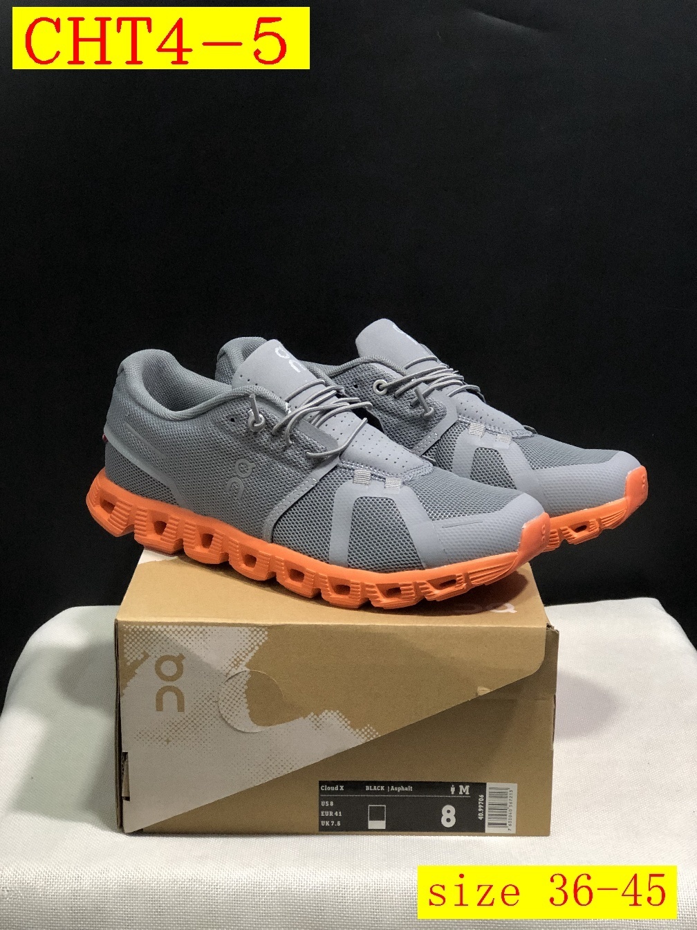 46$ On Cloud 5 2 size 36-45 CHT4 gallery