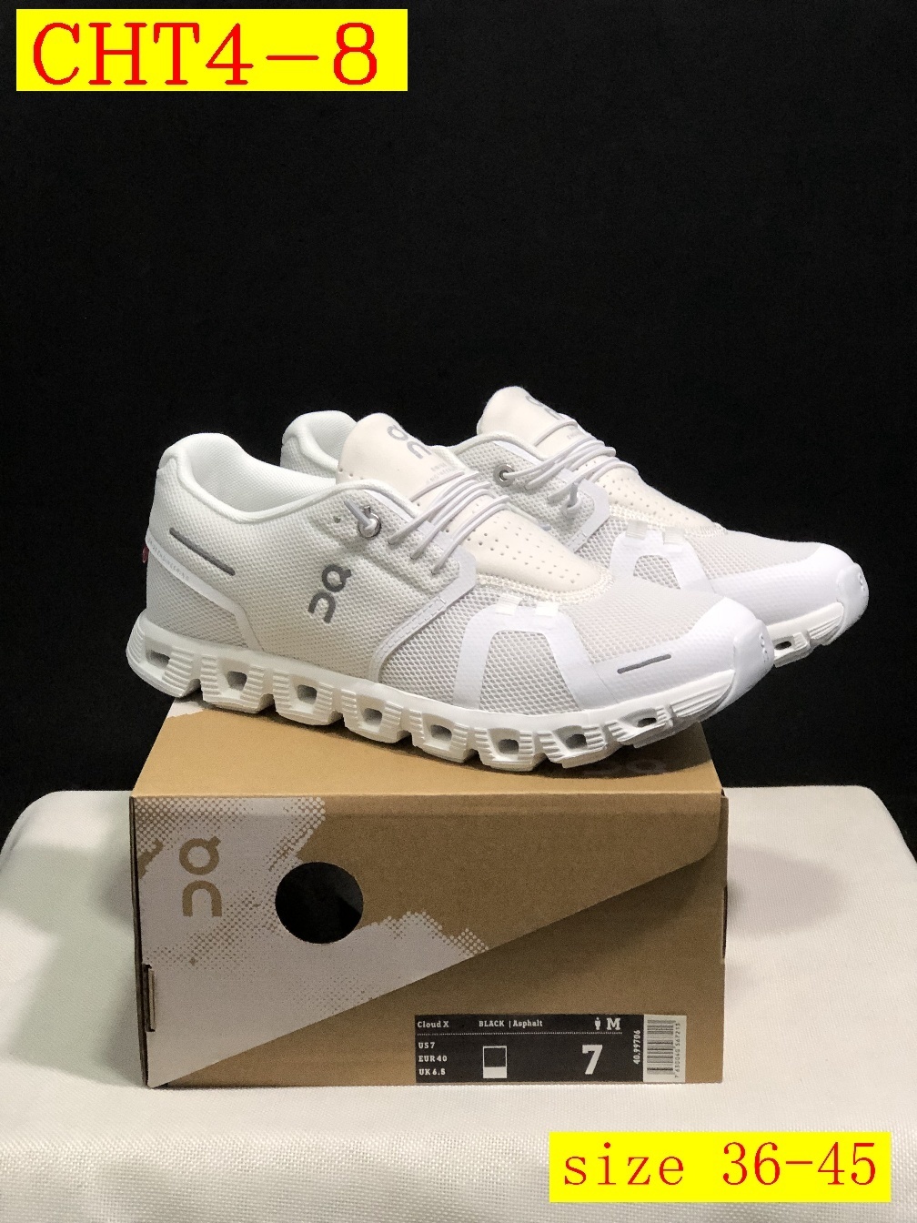 46$ On Cloud 5 2 size 36-45 CHT4 gallery