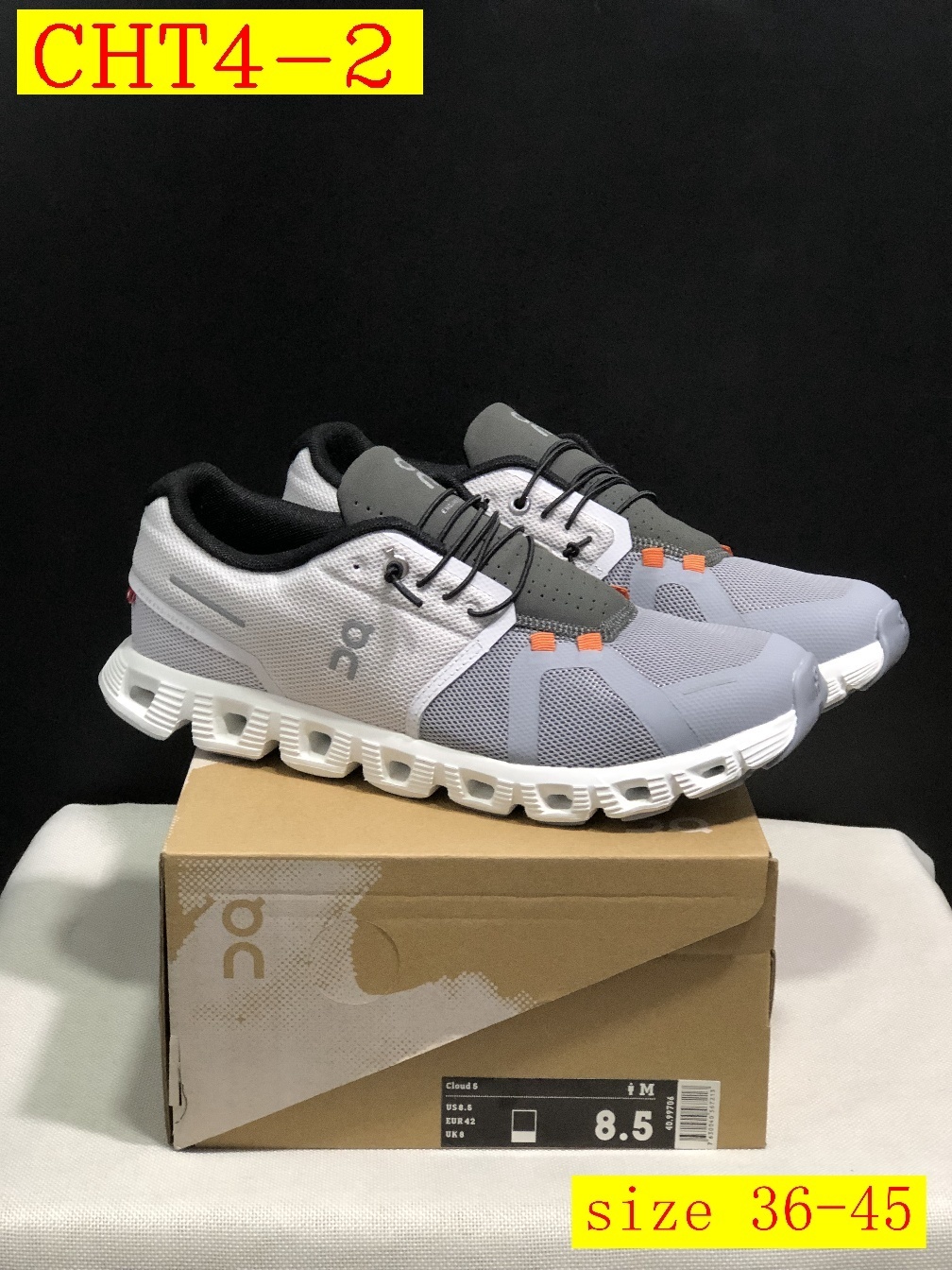 46$ On Cloud 5 2 size 36-45 CHT4 gallery