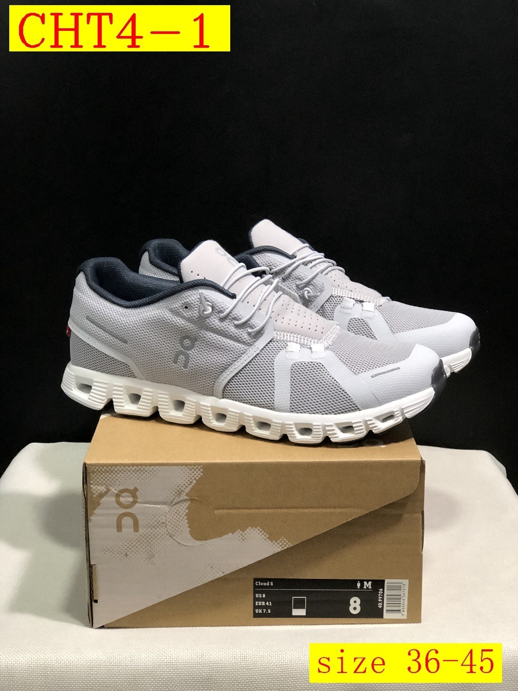 46$ On Cloud 5 2 size 36-45 CHT4 gallery
