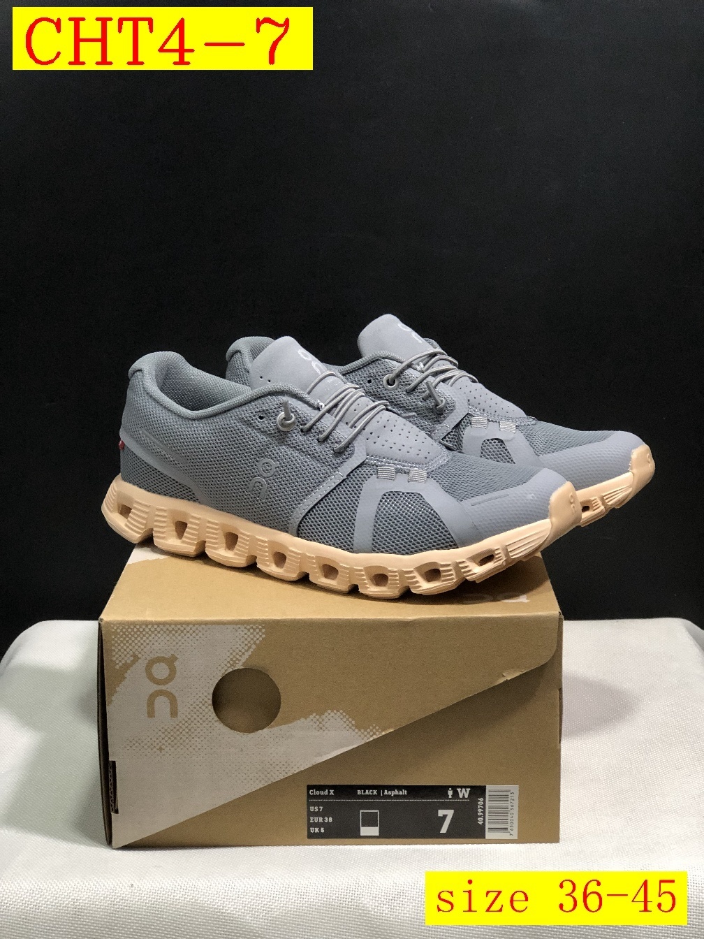 46$ On Cloud 5 2 size 36-45 CHT4 gallery