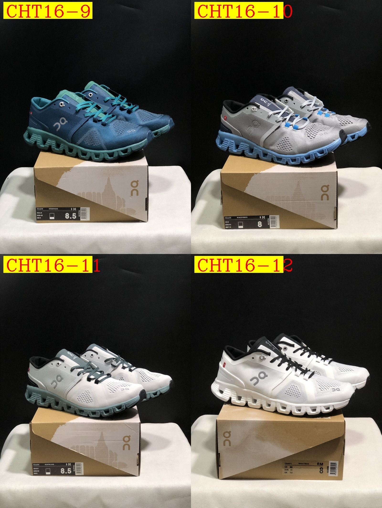 46$ On Cloud X 1 size 36-45 CHT16 gallery