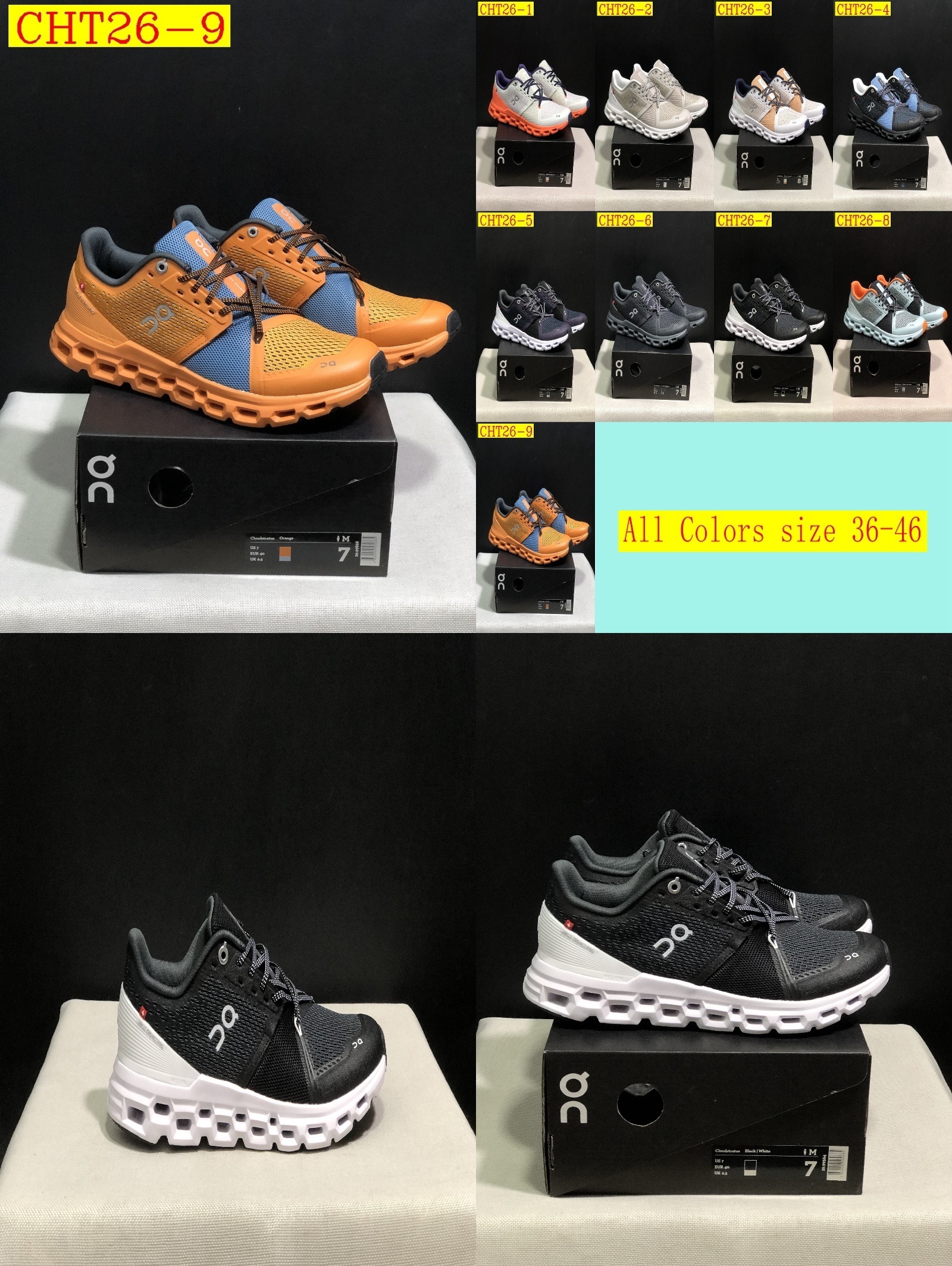 46$ On Cloudstratus Half size 36-46 CHT26 gallery