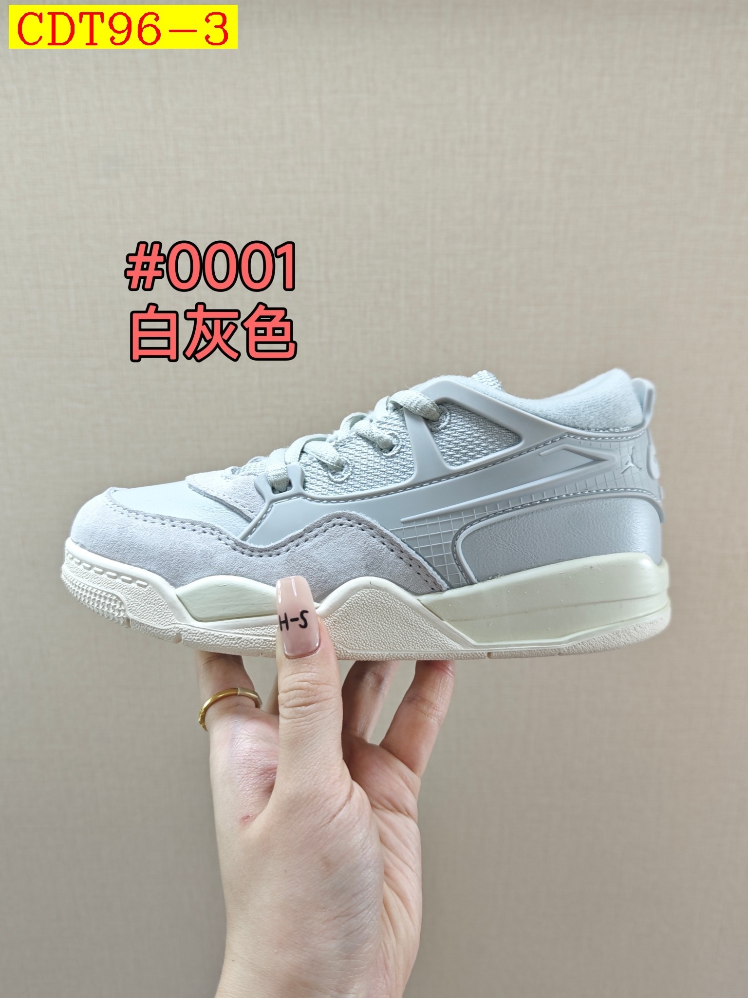 46$ Top Quality Nike Air Jordan 4 Retro OG for kids size 26-37 029520 CDT96 gallery