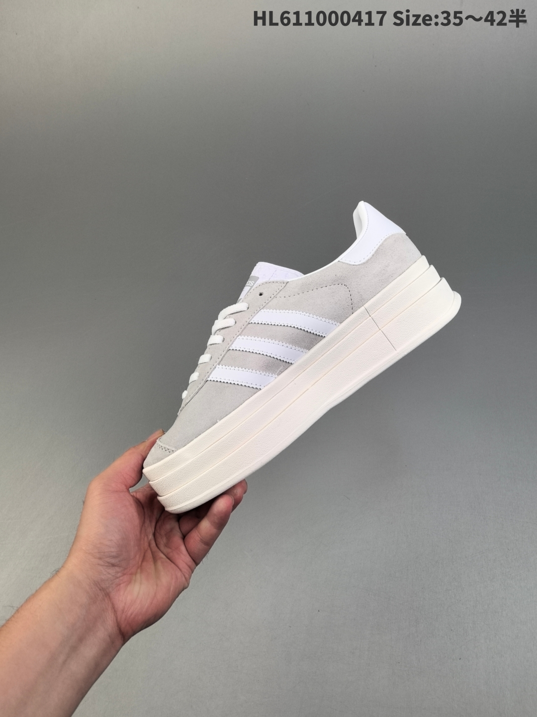 46$ adidas Originals Gazelle Bold half size 36-42 928030 MZ835 gallery