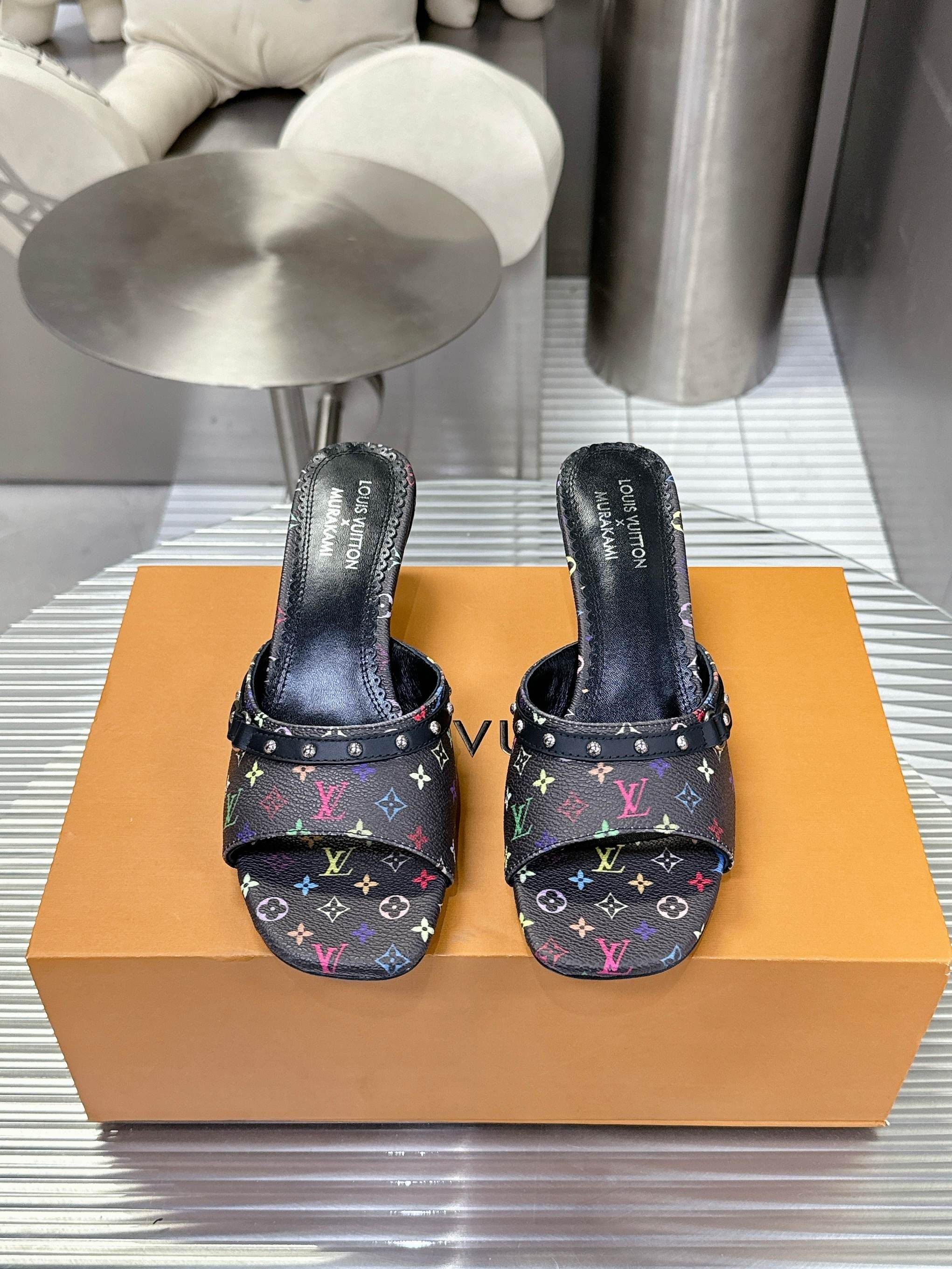 46$ dh Louis Vuitton heel-height 5.5 cm size 35-42 62531034261 MJL486 gallery