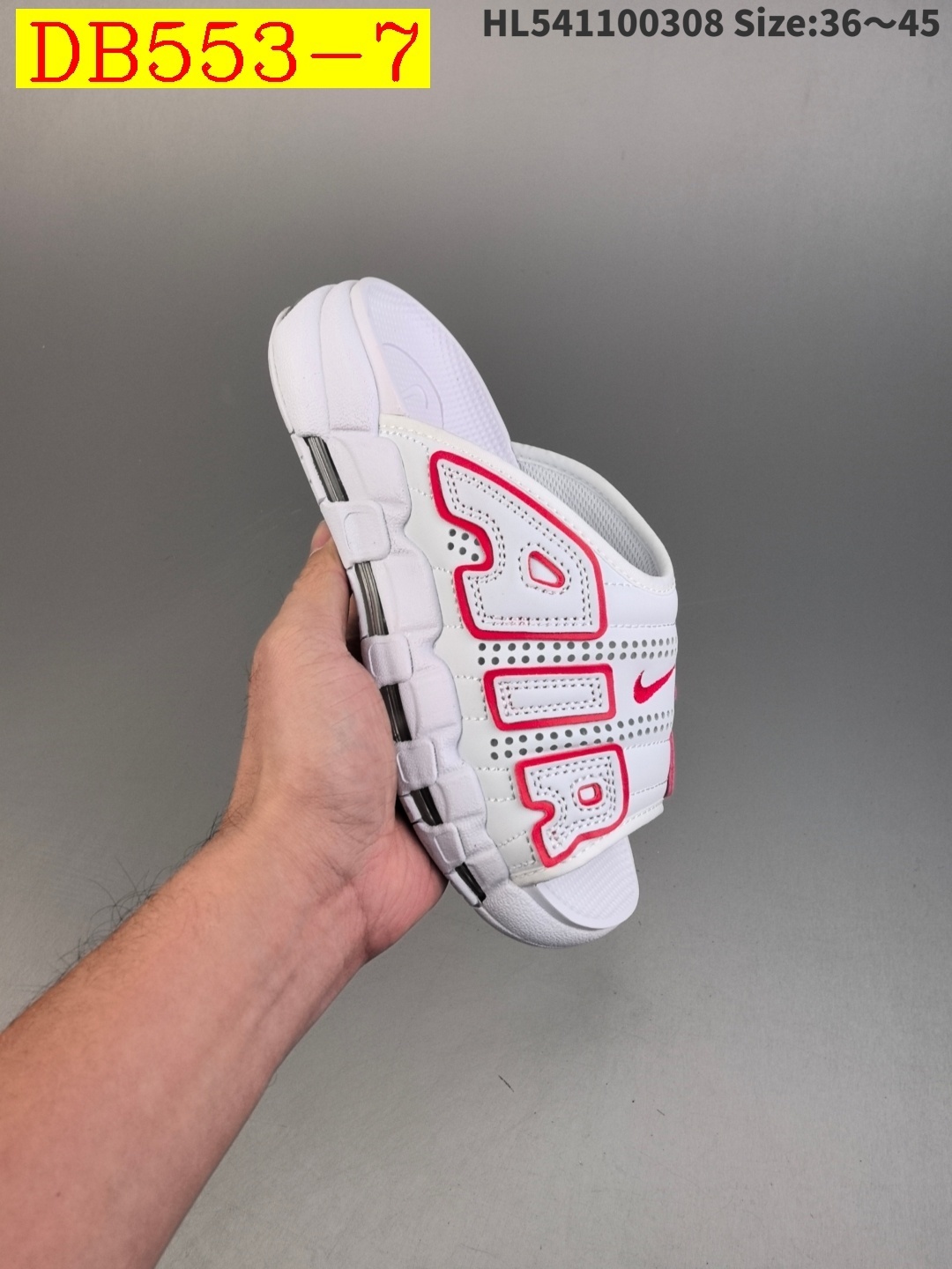 46$ dh NIKE AIR MORE Uptempo Slide size 36-45 92825034265 DB553 gallery
