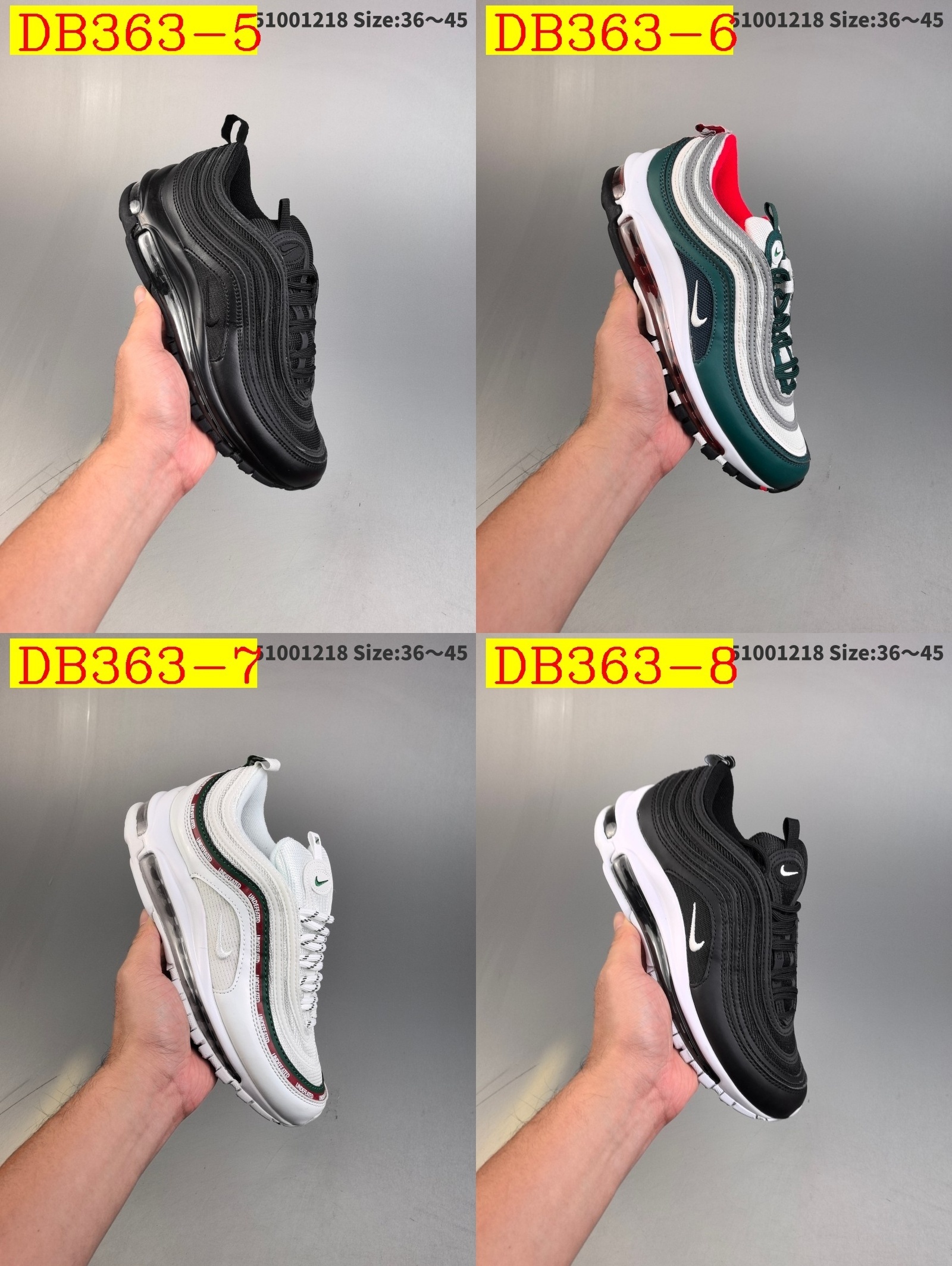 dh Nike Air Max 97 size 36 45 92605035511 DB363 gallery