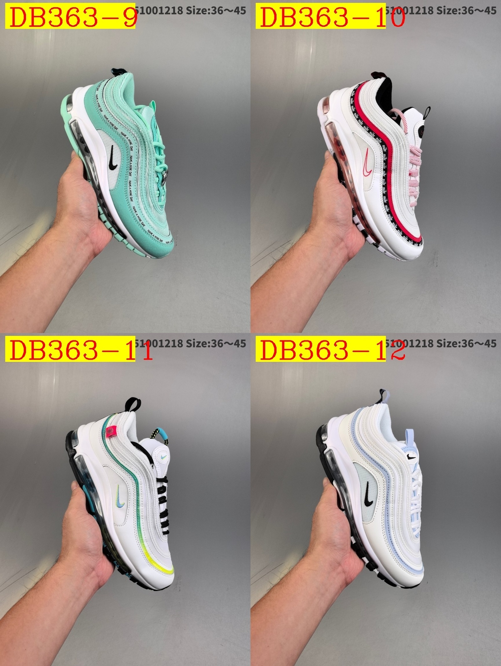 dh Nike Air Max 97 size 36 45 92605035511 DB363 gallery