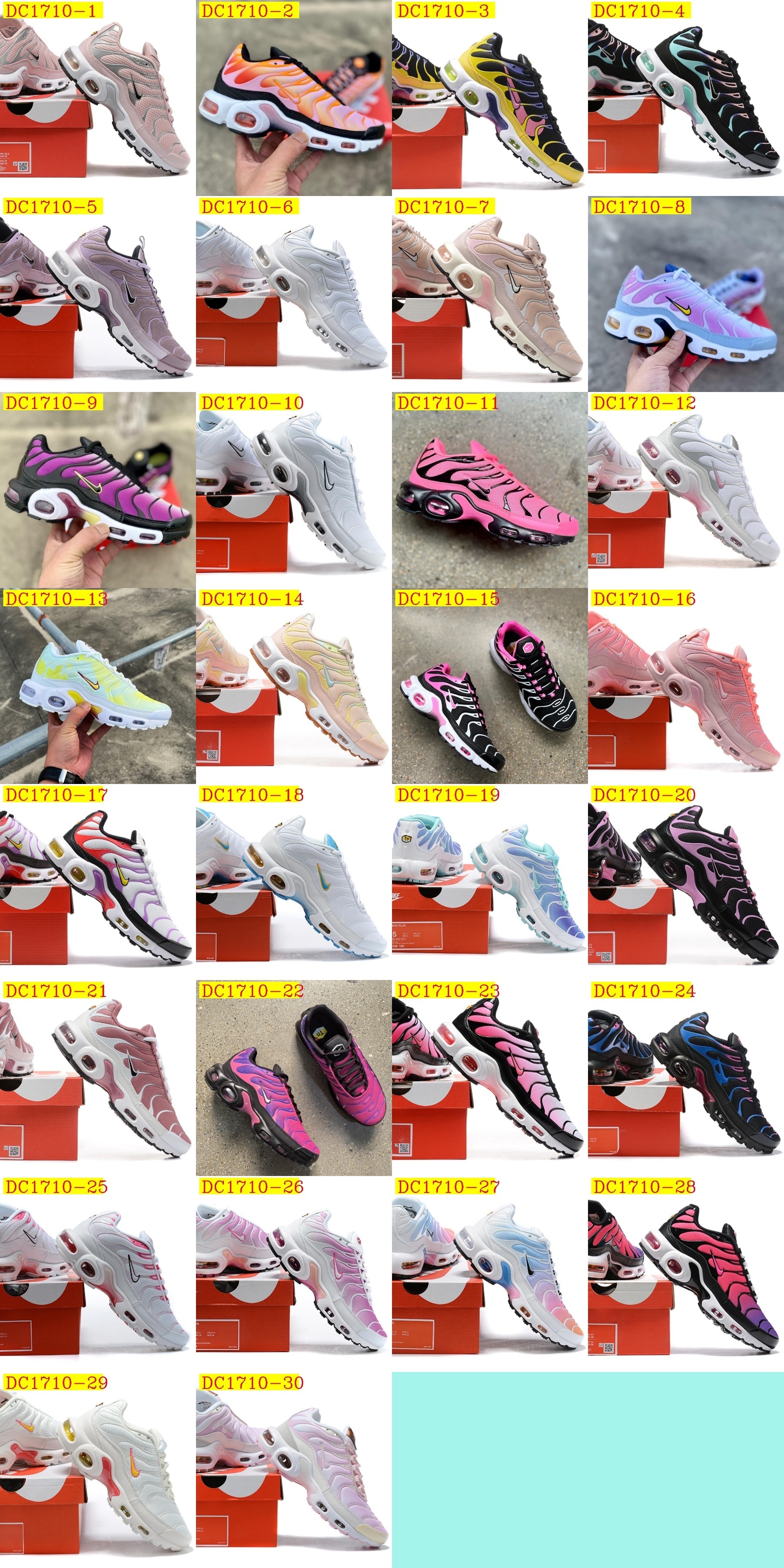 46$ dh Nike Air max plus for women Size 36-40 92623034263 DC1710 gallery