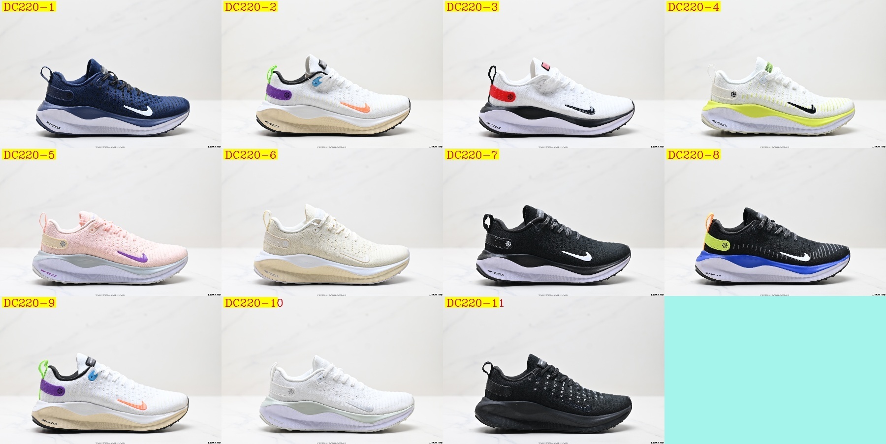 46$ dh Nike REACTX INFINITY RUN 4 Half size 36-45 92625034261 DC220 gallery