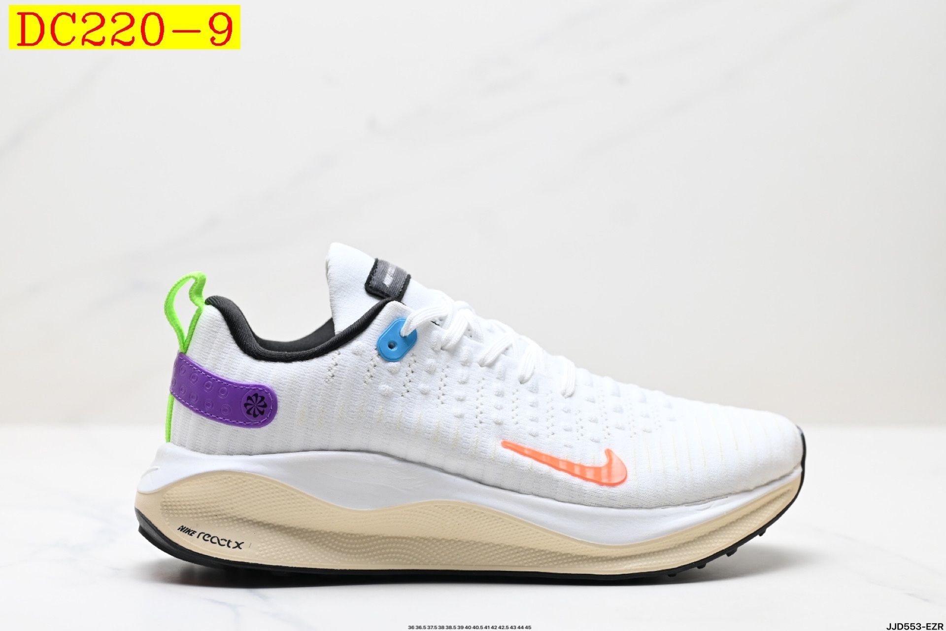 46$ dh Nike REACTX INFINITY RUN 4 Half size 36-45 92625034261 DC220 gallery