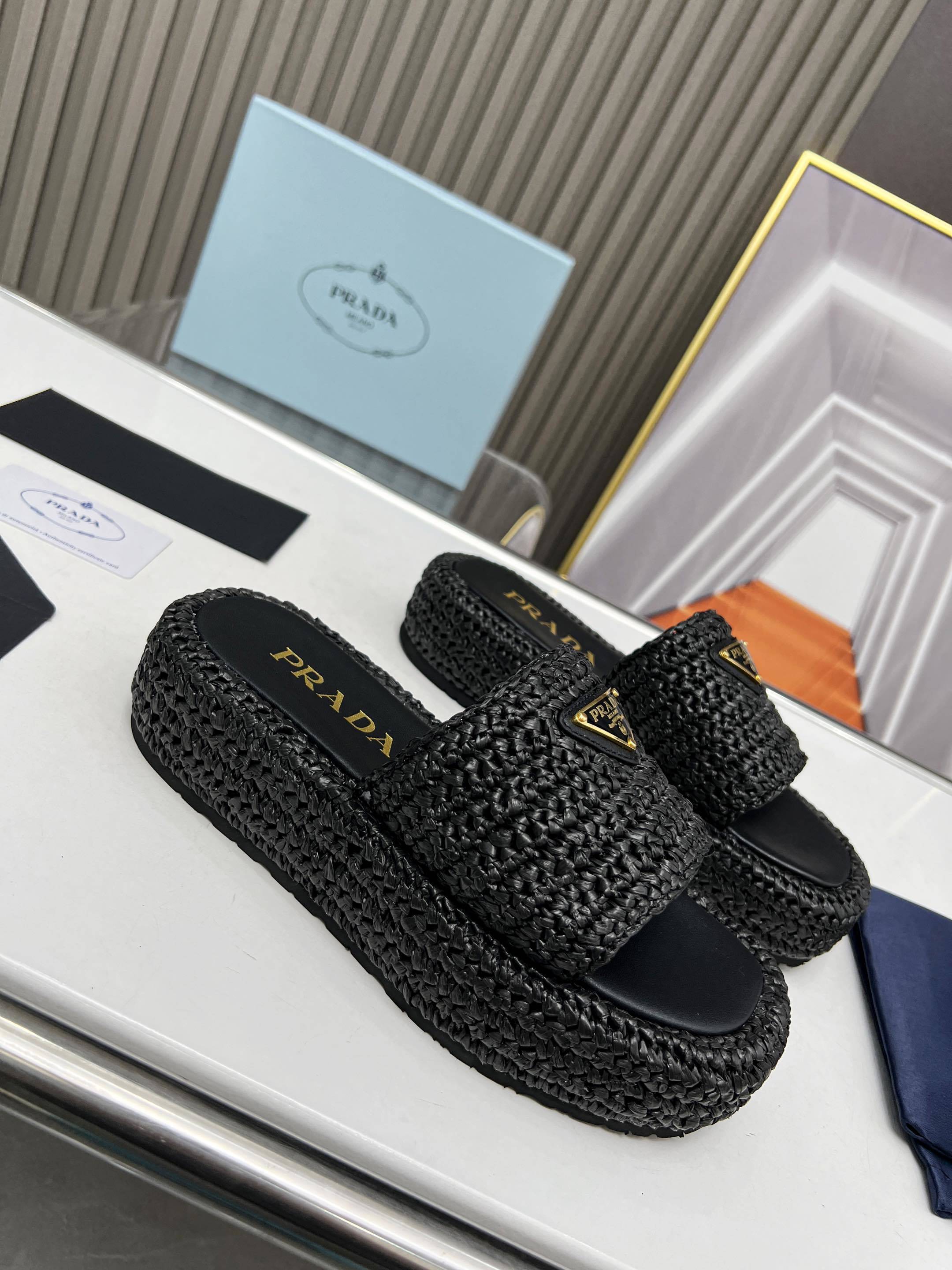 46$ dh Prada Heel height 3.5cm size 35-42 62325034169 JDS398 gallery