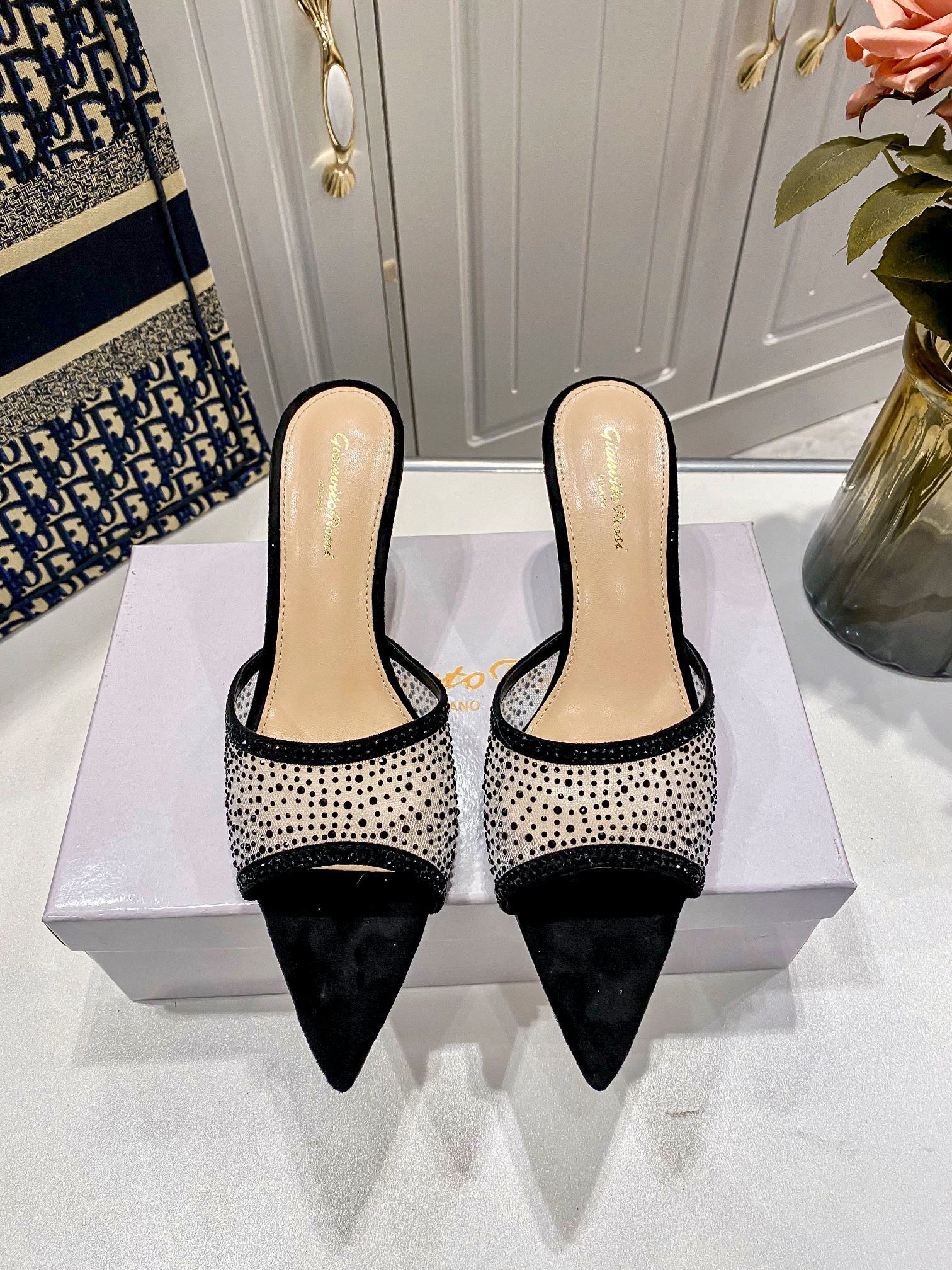 46$ gian vitoross 25ss heel-height 7.5 cm size 34-40 829270 MR317 gallery