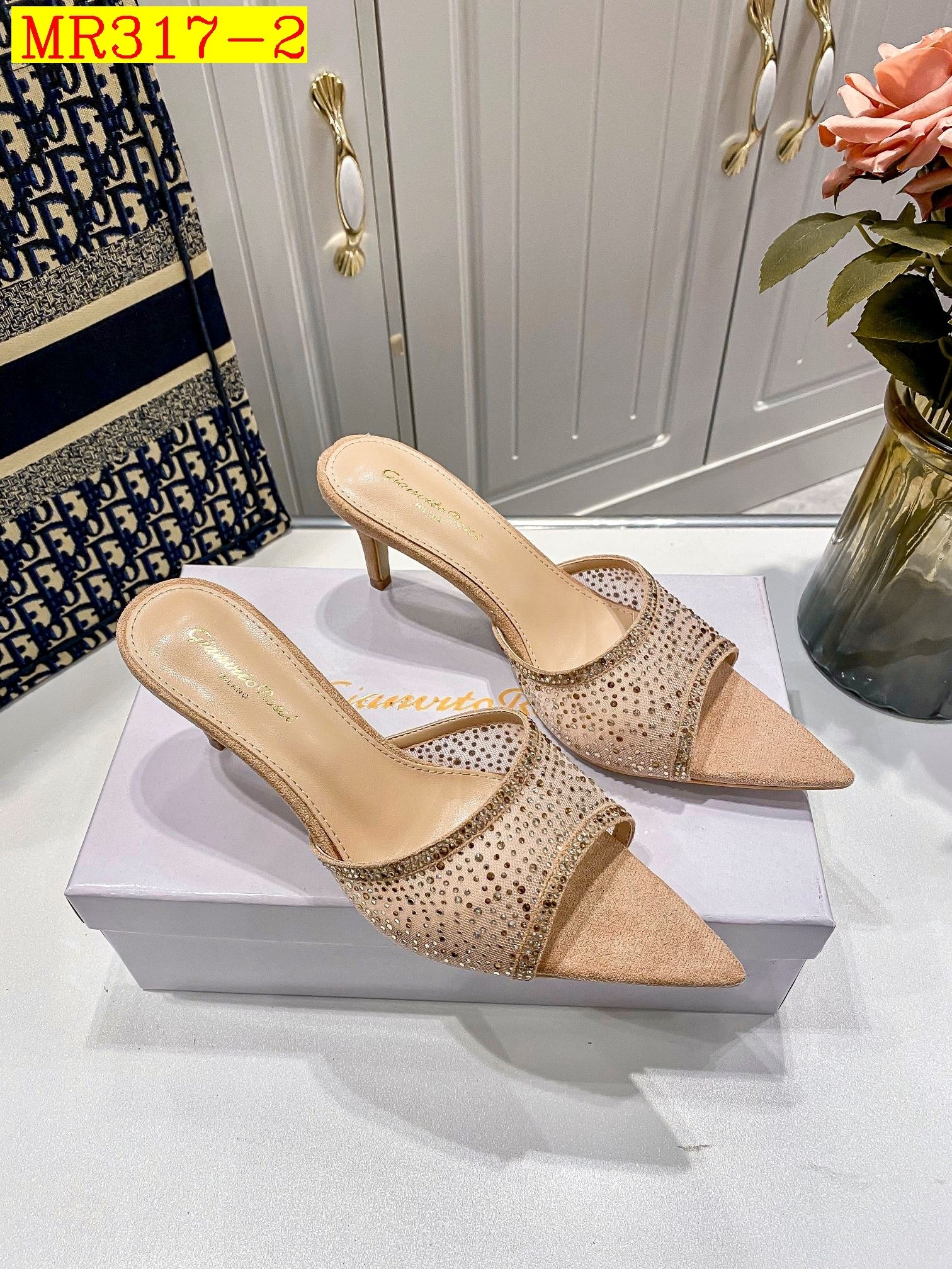 46$ gian vitoross 25ss heel-height 7.5 cm size 34-40 829270 MR317 gallery