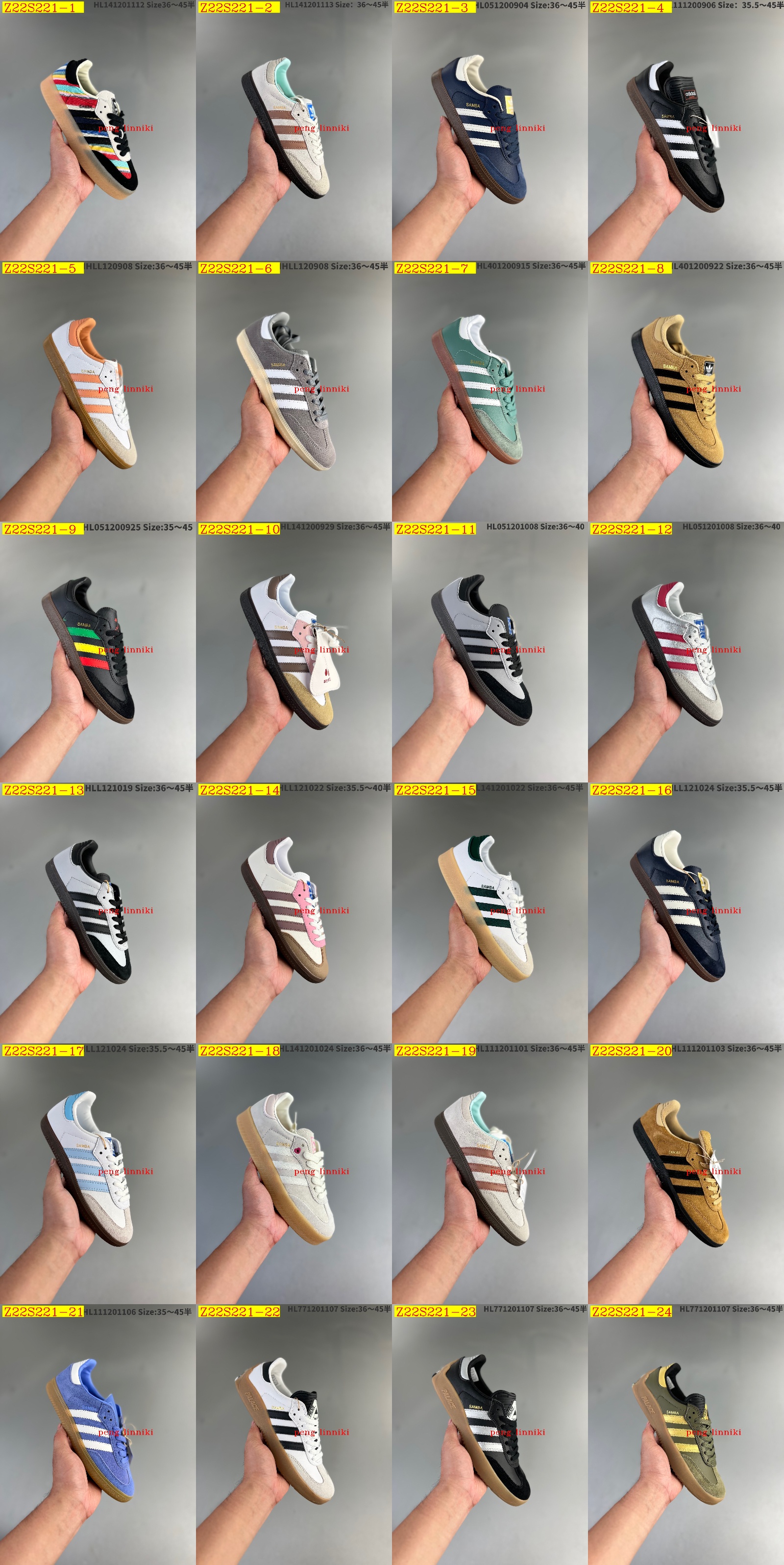 new_dh Adidas Originals Samba size 36 45 52147024949 Z22S221 gallery