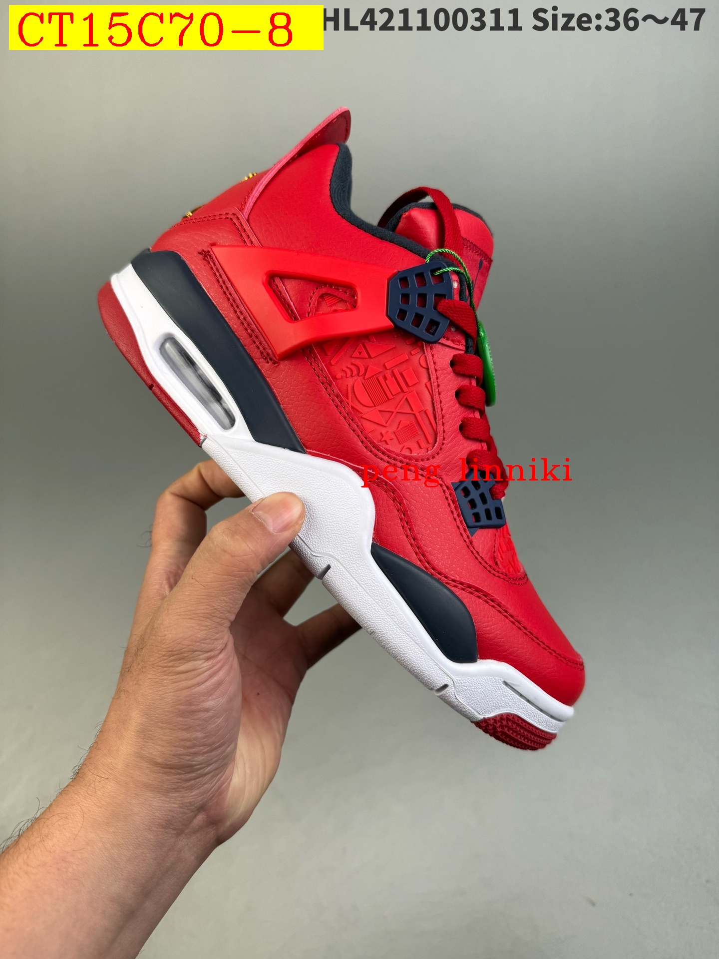 46$ new_dh Air Jordan 4 Retro SIZE 36-46 92623034047 CT15C70 gallery
