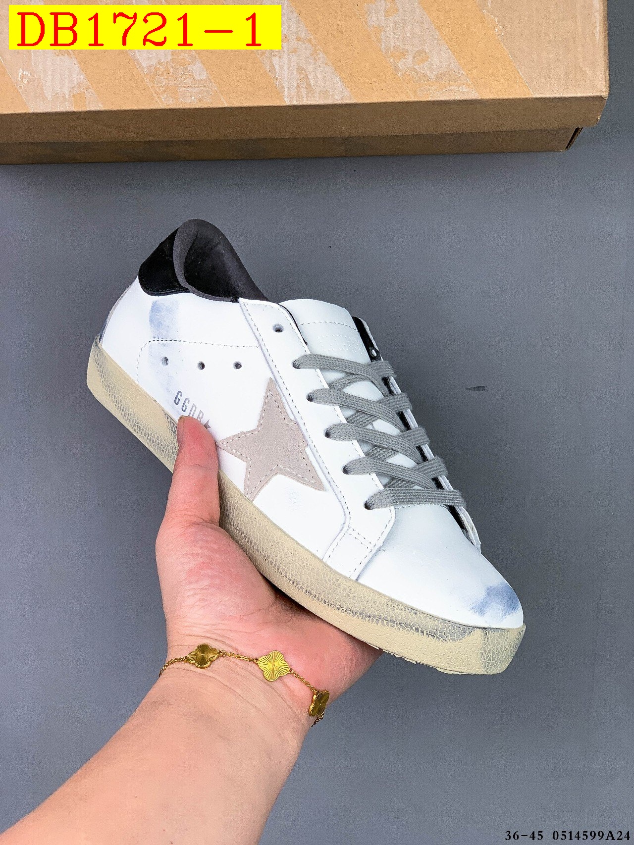 46$ new_dh GGDB Golden Goose Super Star size 36-40 82541034042 DB1721 gallery