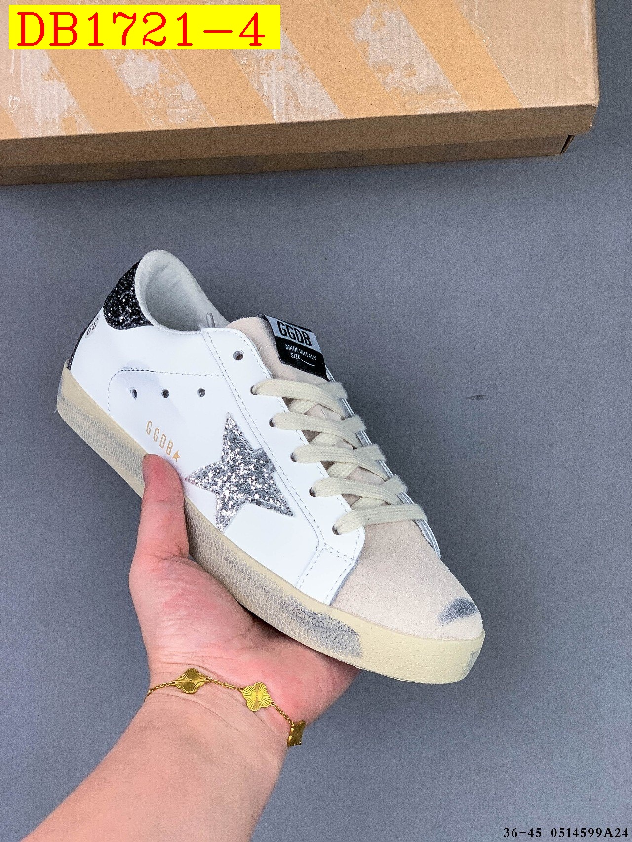 46$ new_dh GGDB Golden Goose Super Star size 36-40 82541034042 DB1721 gallery