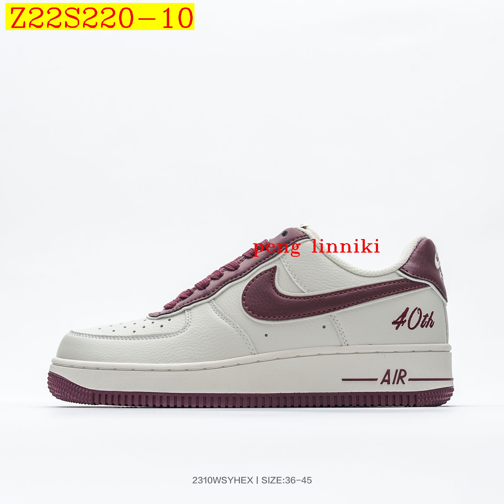 46$ new_dh Nike Air Force 1 07 Low size 36-45 32147034144 Z22S220 gallery