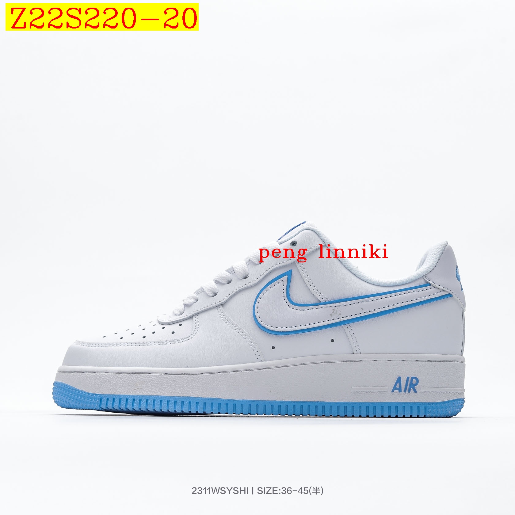 46$ new_dh Nike Air Force 1 07 Low size 36-45 32147034144 Z22S220 gallery