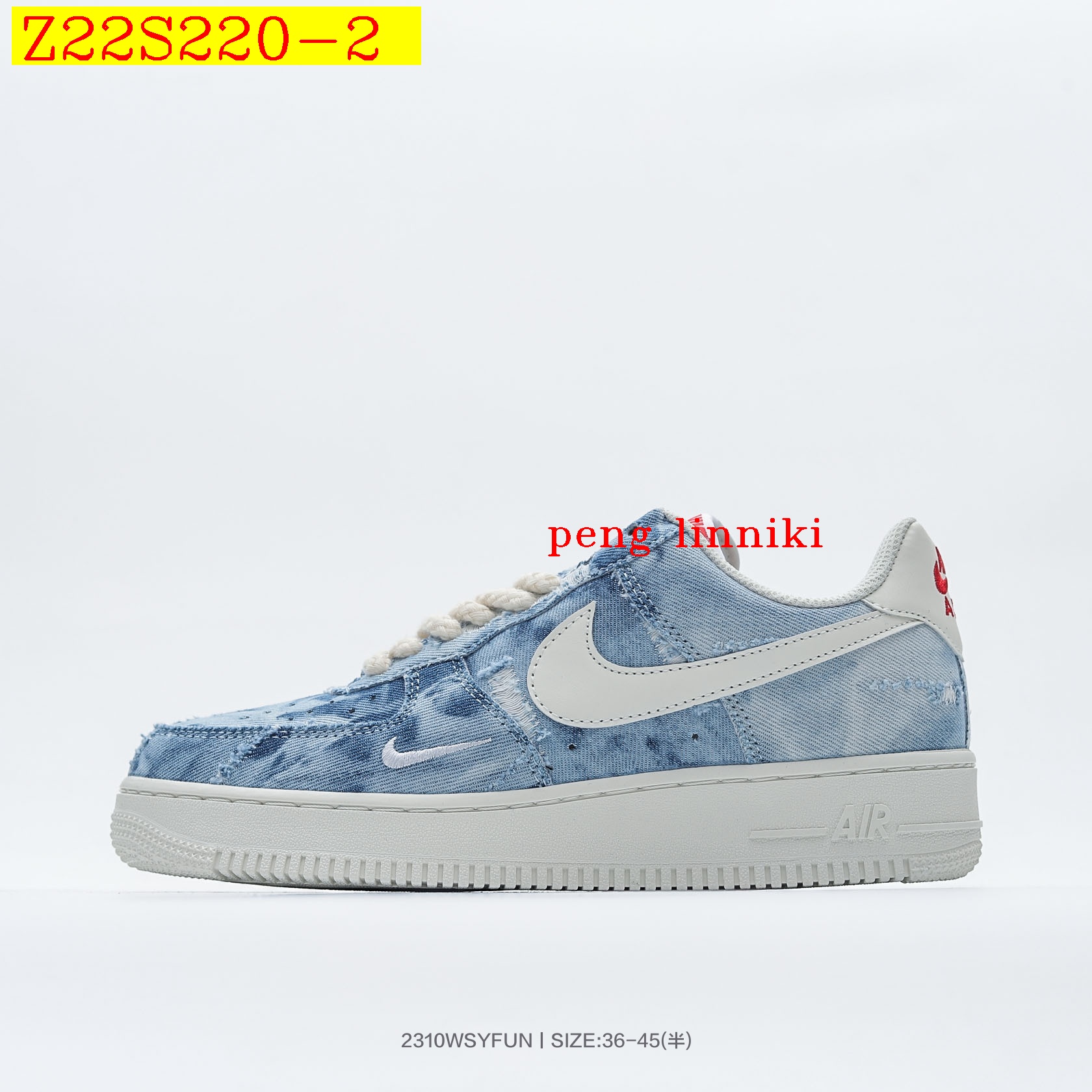 46$ new_dh Nike Air Force 1 07 Low size 36-45 32147034144 Z22S220 gallery