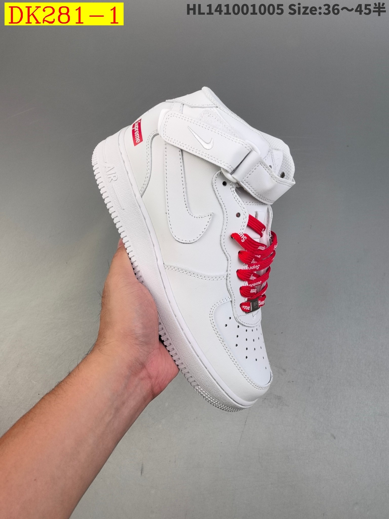 46$ new_dh Nike Air Force 1 Mid size 36-45 82704034042 DK281 gallery