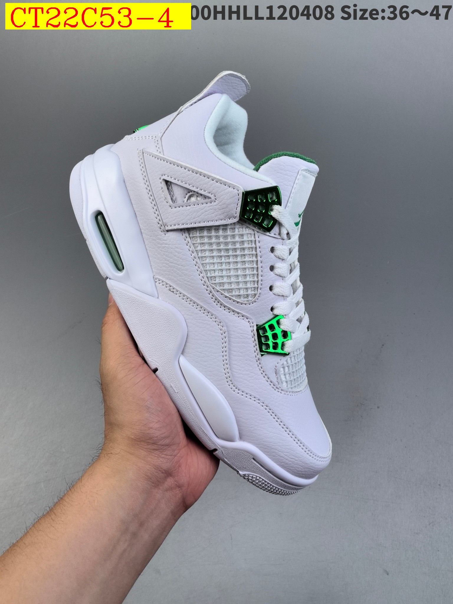 46$ new_dh Nike Air Jordan 4 Retro OG SIZE 36-46 92603034044 CT22C53 gallery