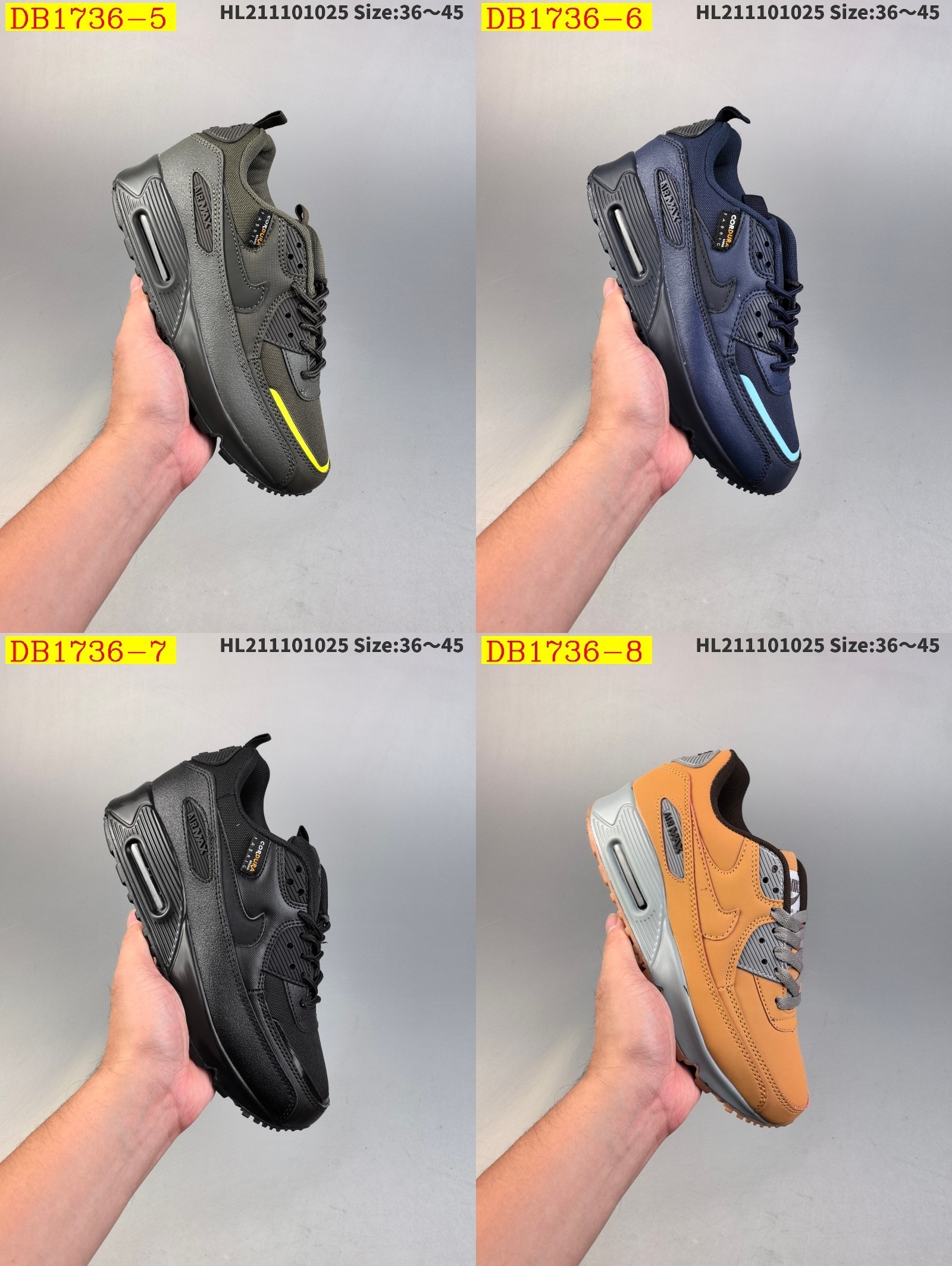 46$ new_dh Nike Air Max 90 size 36-45 92624034043 DB1736 gallery