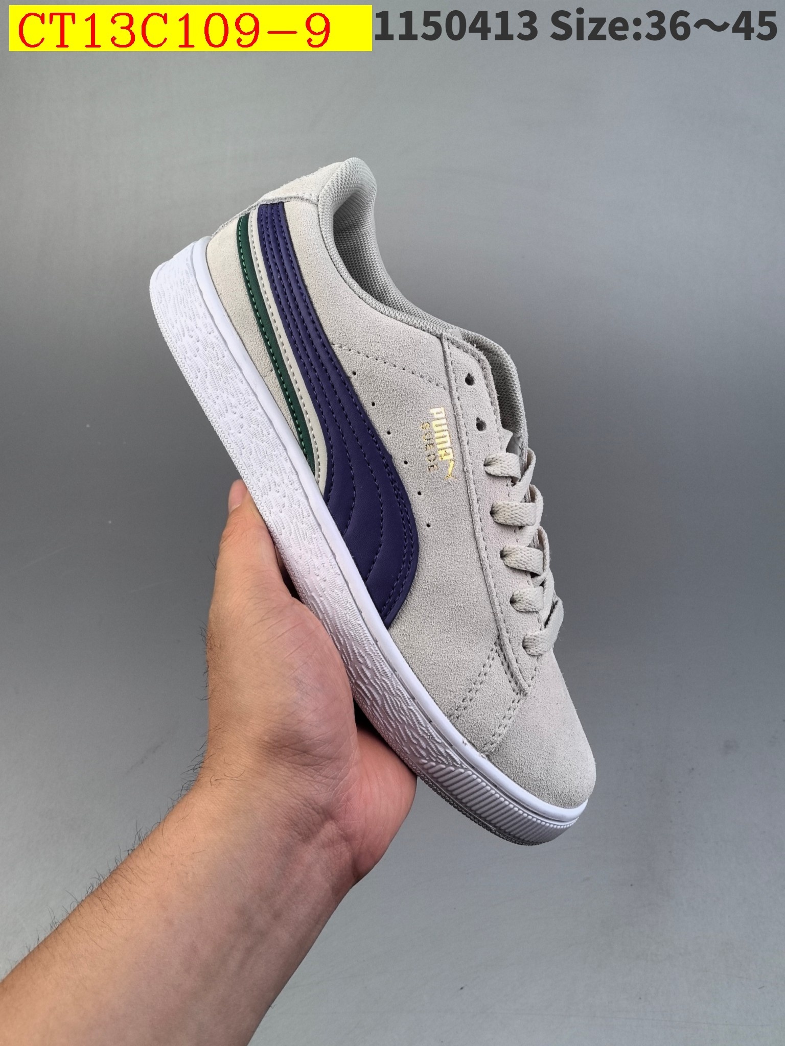 46$ new_dh PUMA SUEDE SECRET GARDEN SIZE 36-45 92534034044 CT13C109 gallery