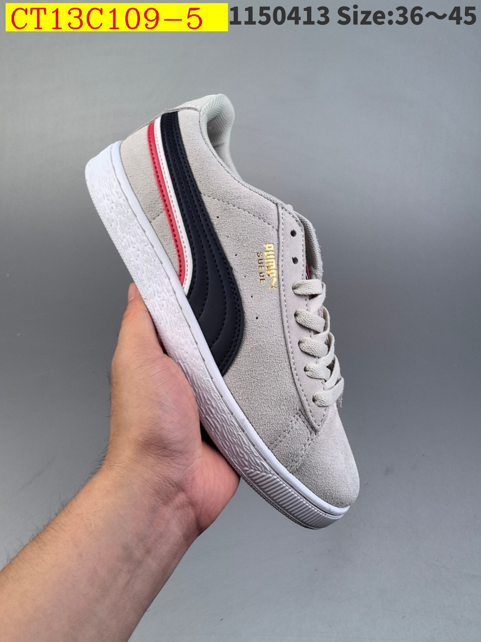 46$ new_dh PUMA SUEDE SECRET GARDEN SIZE 36-45 92534034044 CT13C109 gallery