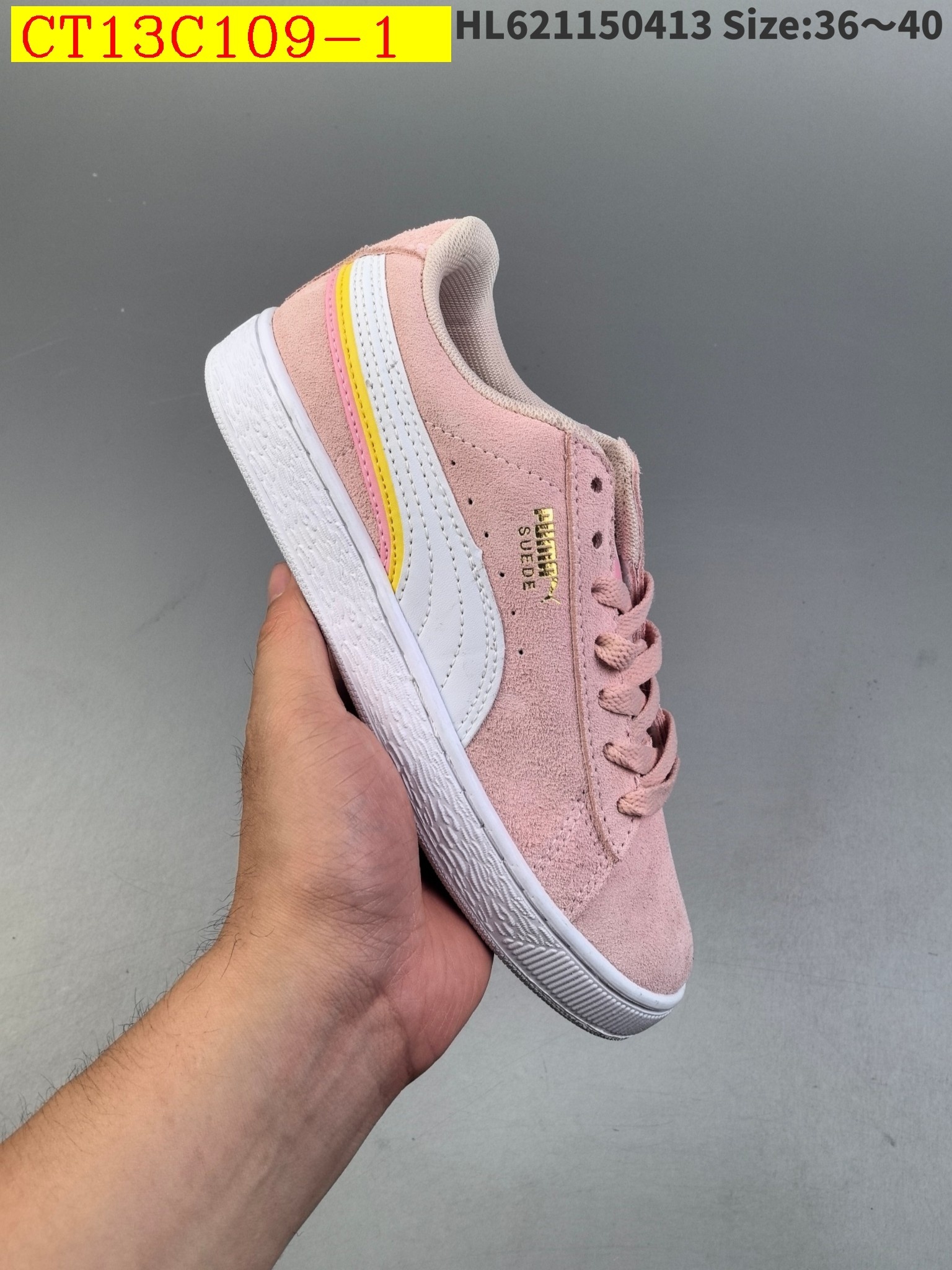 46$ new_dh PUMA SUEDE SECRET GARDEN SIZE 36-45 92534034044 CT13C109 gallery
