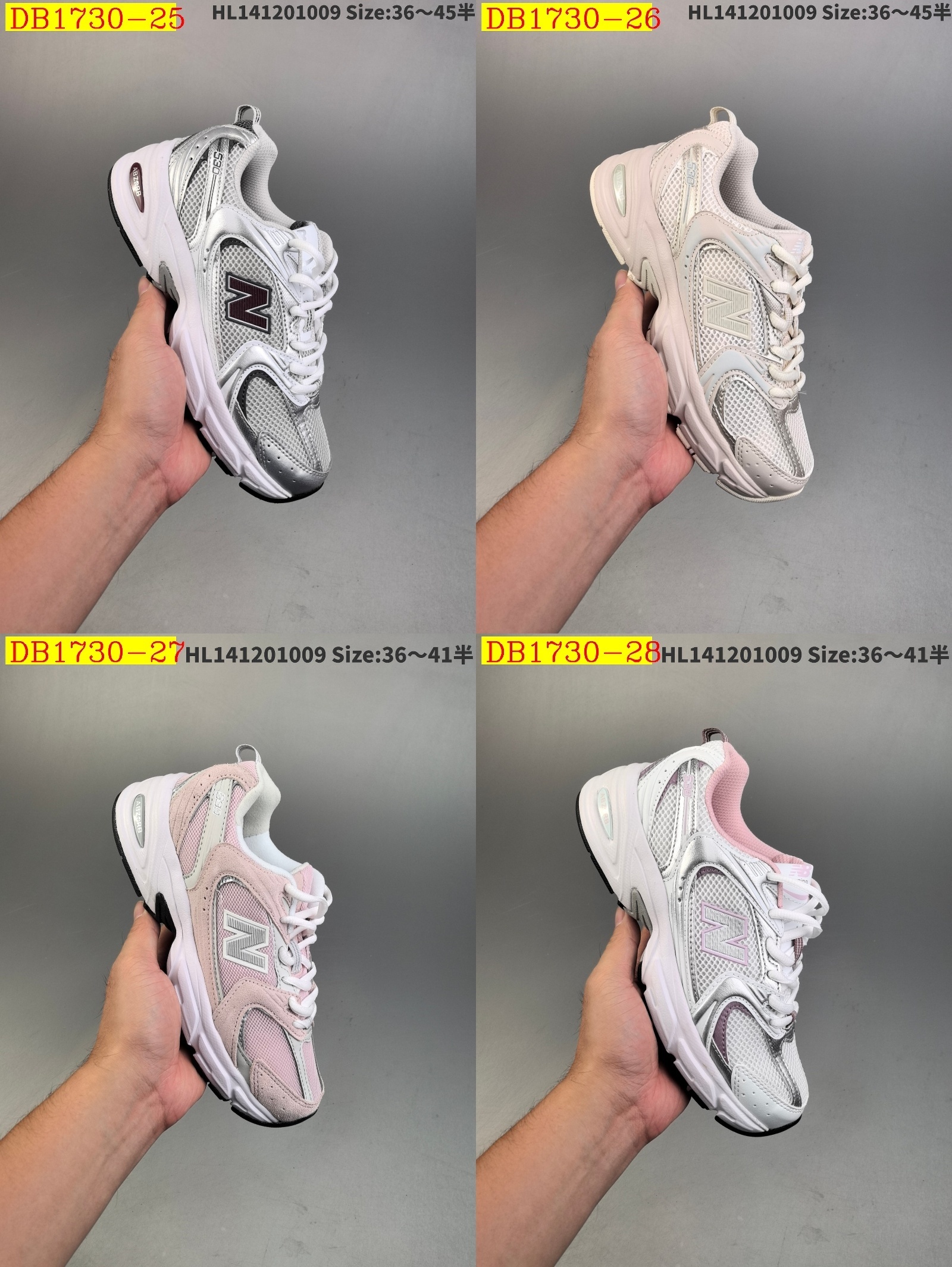 46$ new_dh Top Quality NB530 New Balance 530 size 36-45 62541034042 DB1730 gallery