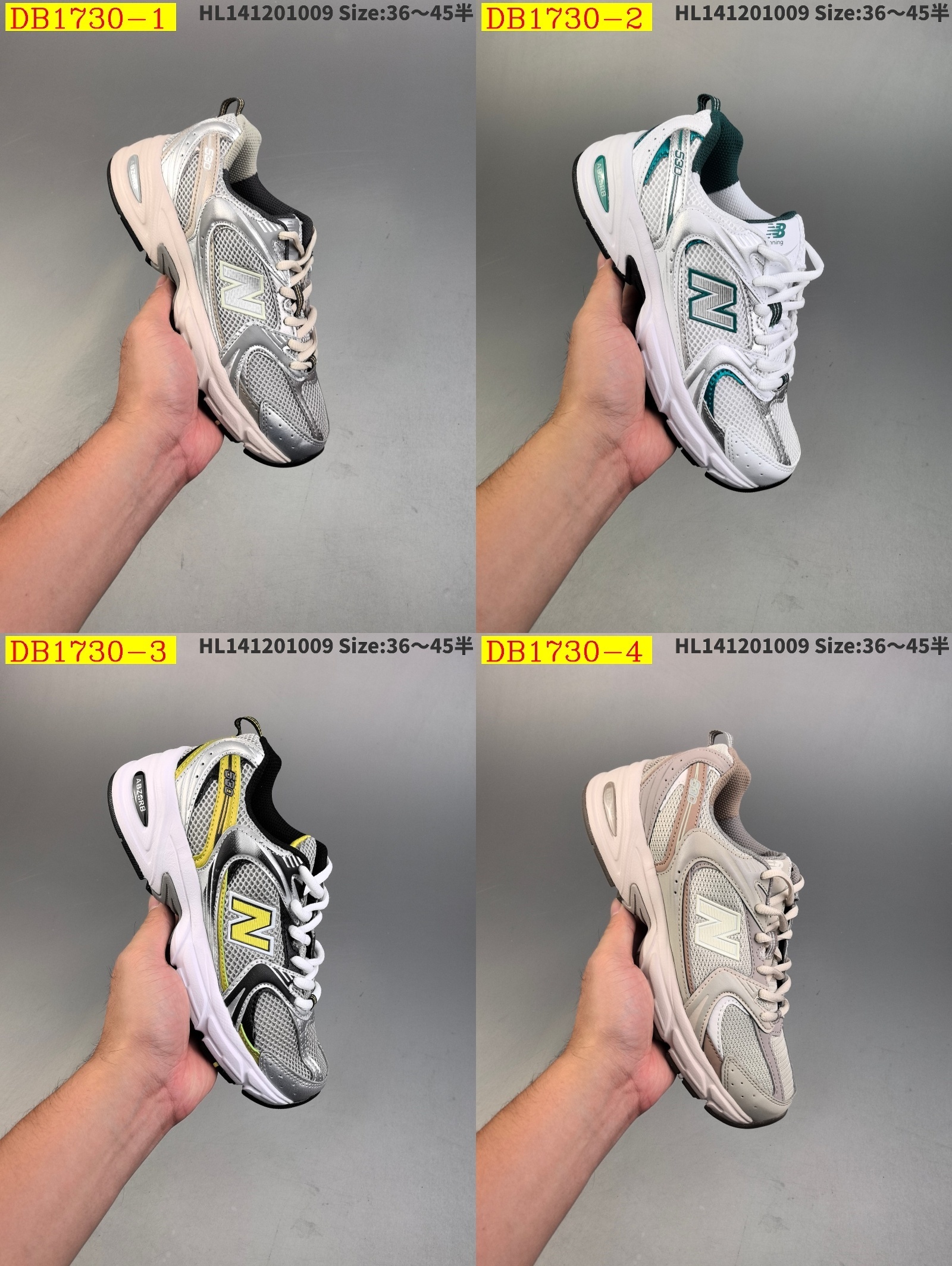 46$ new_dh Top Quality NB530 New Balance 530 size 36-45 62541034042 DB1730 gallery