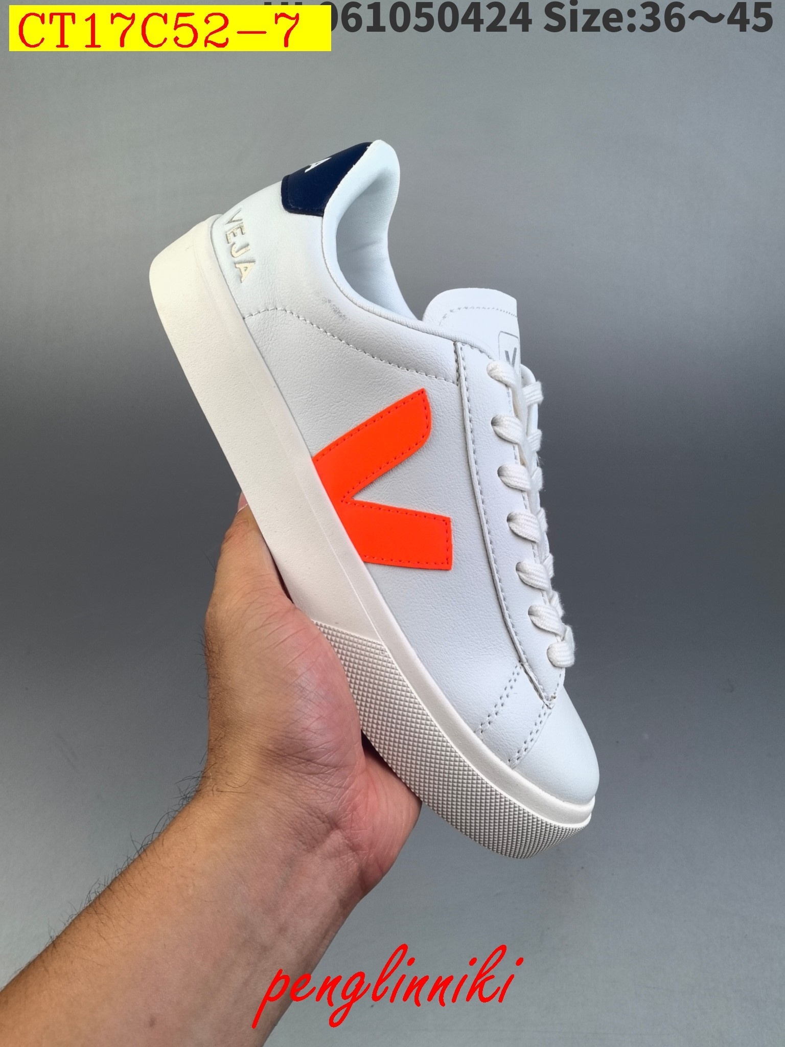 46$ new_dh Veja Leather Extra Sneakers SIZE 36-45 92614034042 CT17C52 gallery